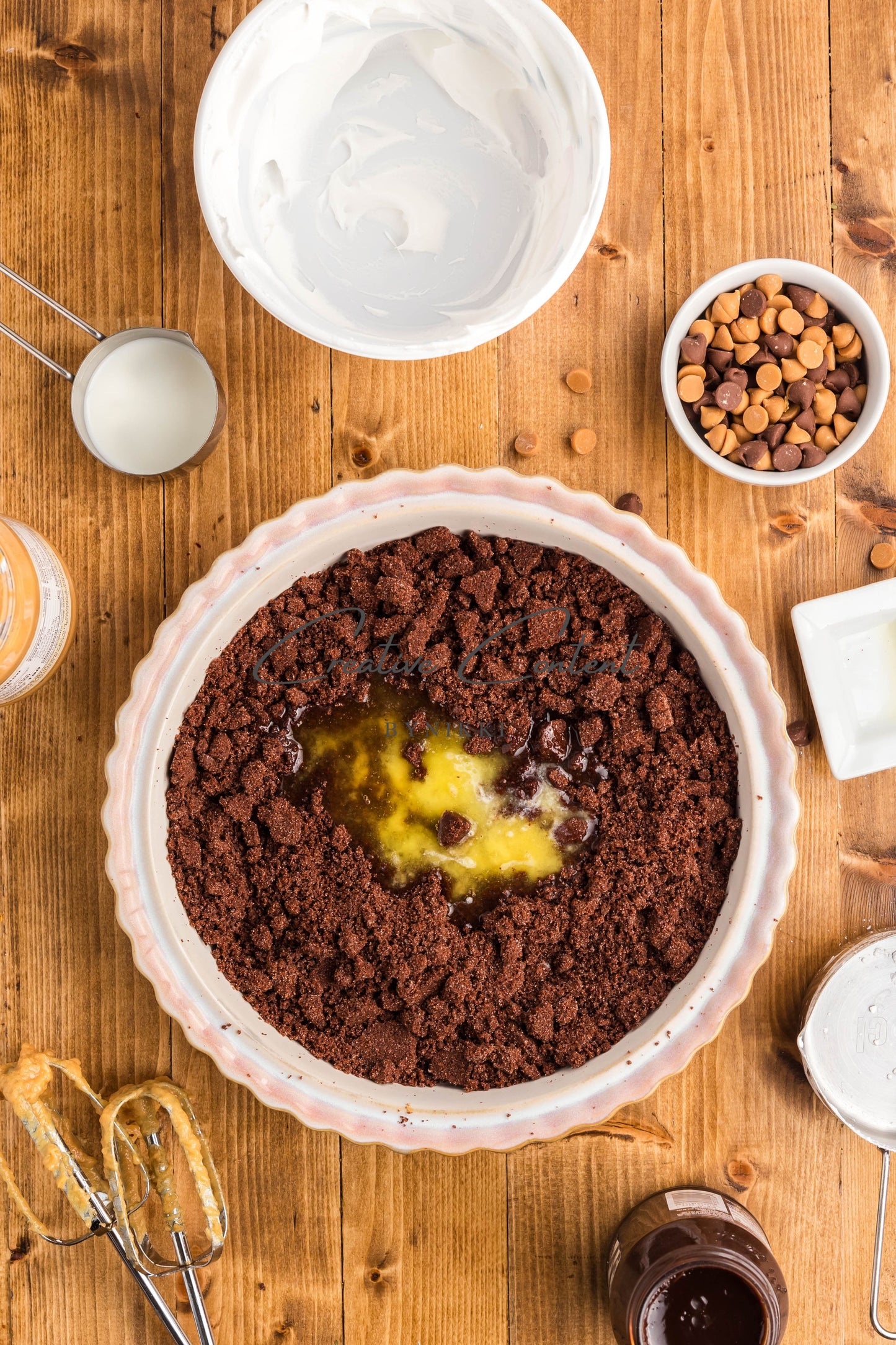 No Bake Peanut Butter Pie - Exclusive