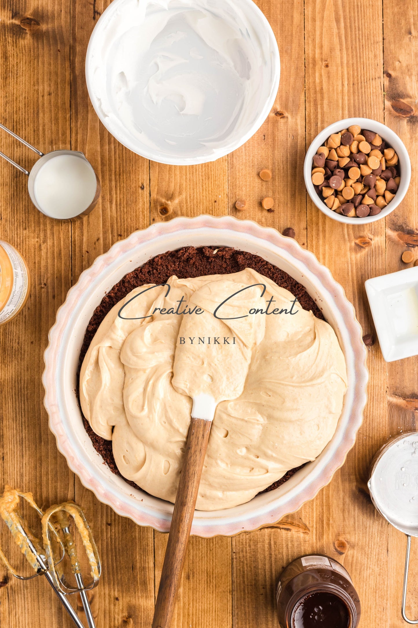 No Bake Peanut Butter Pie - Exclusive