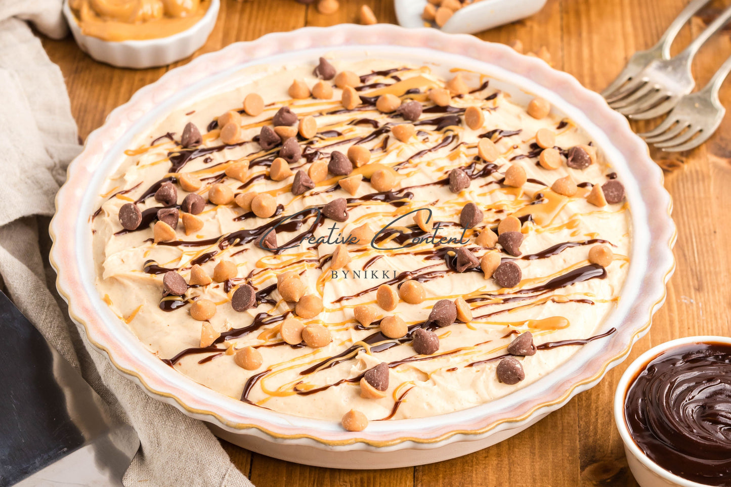 No Bake Peanut Butter Pie - Exclusive