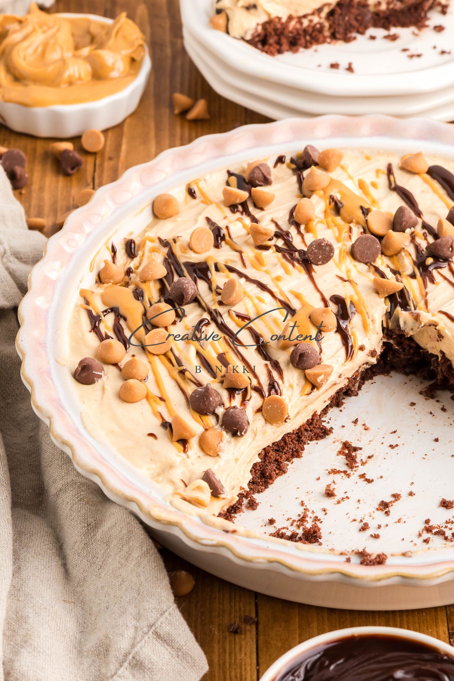 No Bake Peanut Butter Pie - Exclusive