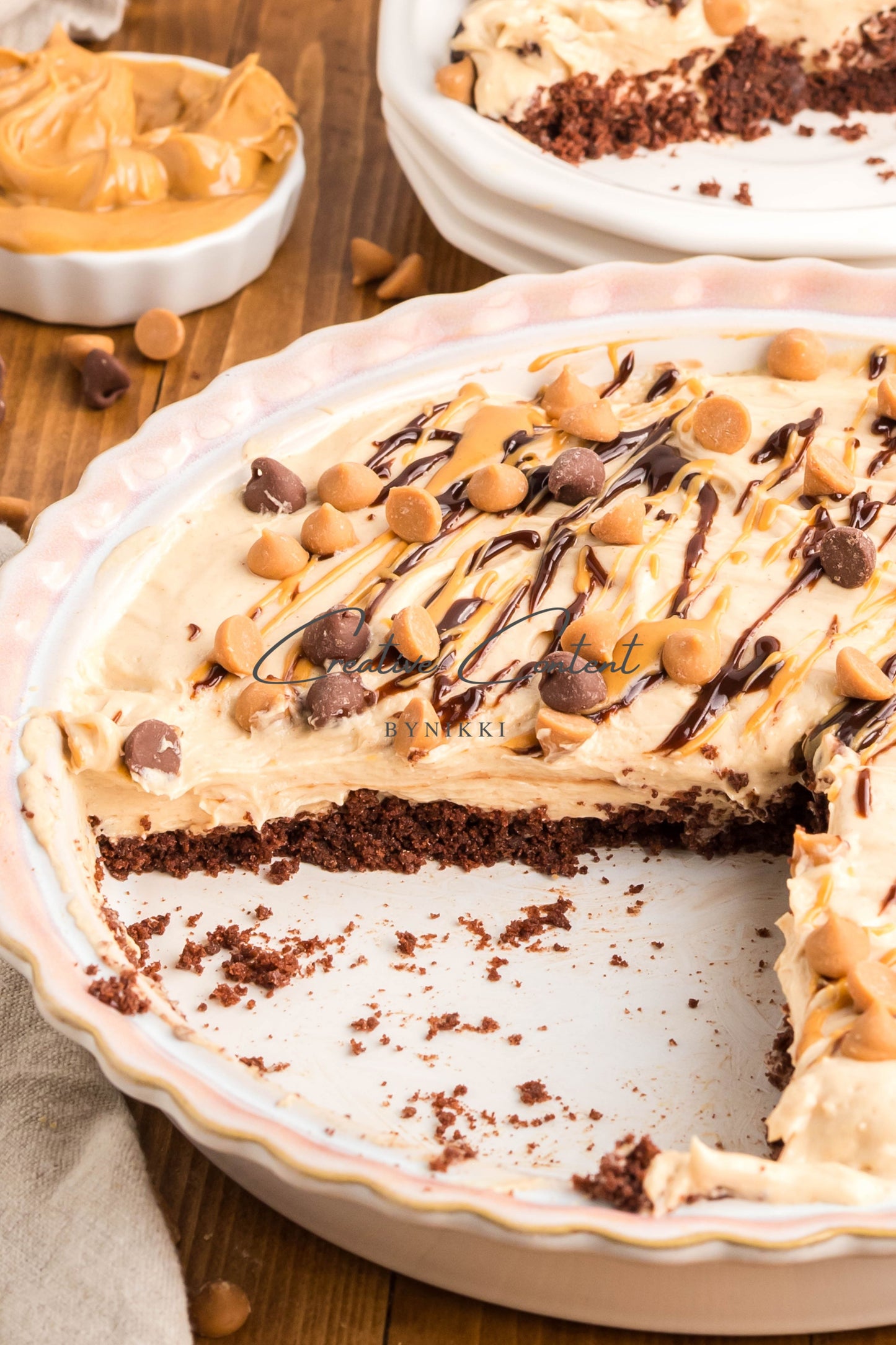 No Bake Peanut Butter Pie - Exclusive
