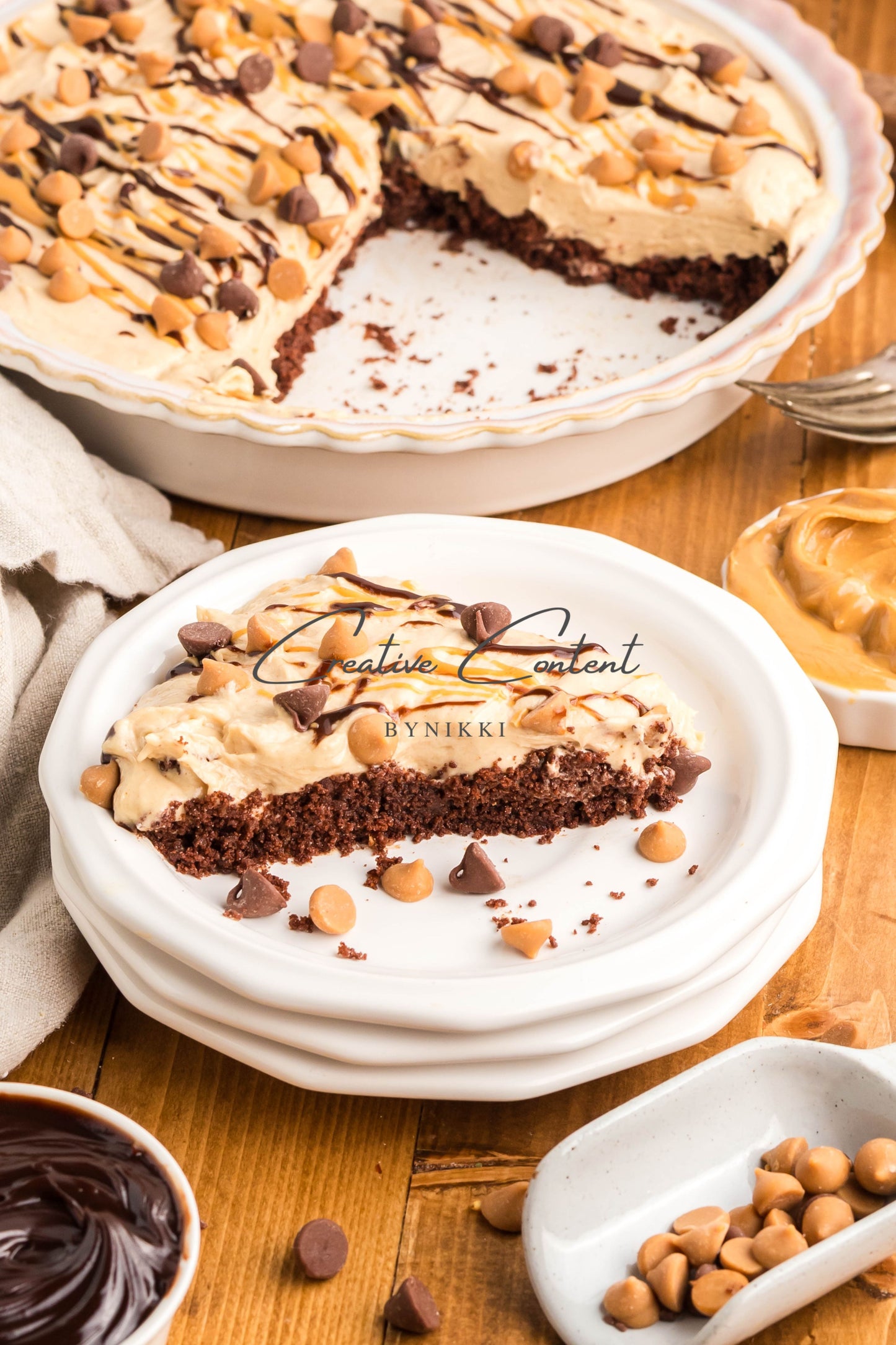 No Bake Peanut Butter Pie - Exclusive
