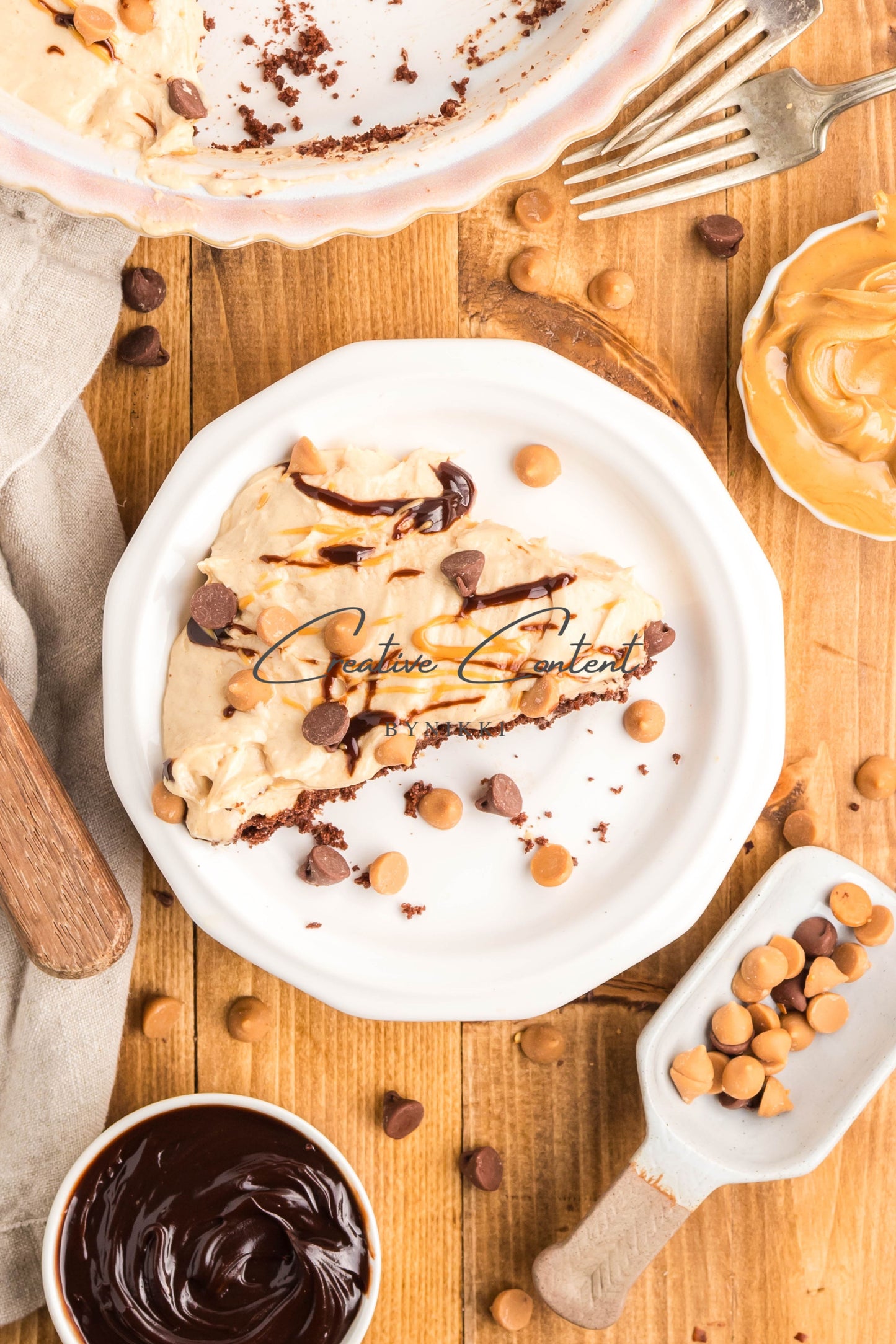 No Bake Peanut Butter Pie - Exclusive