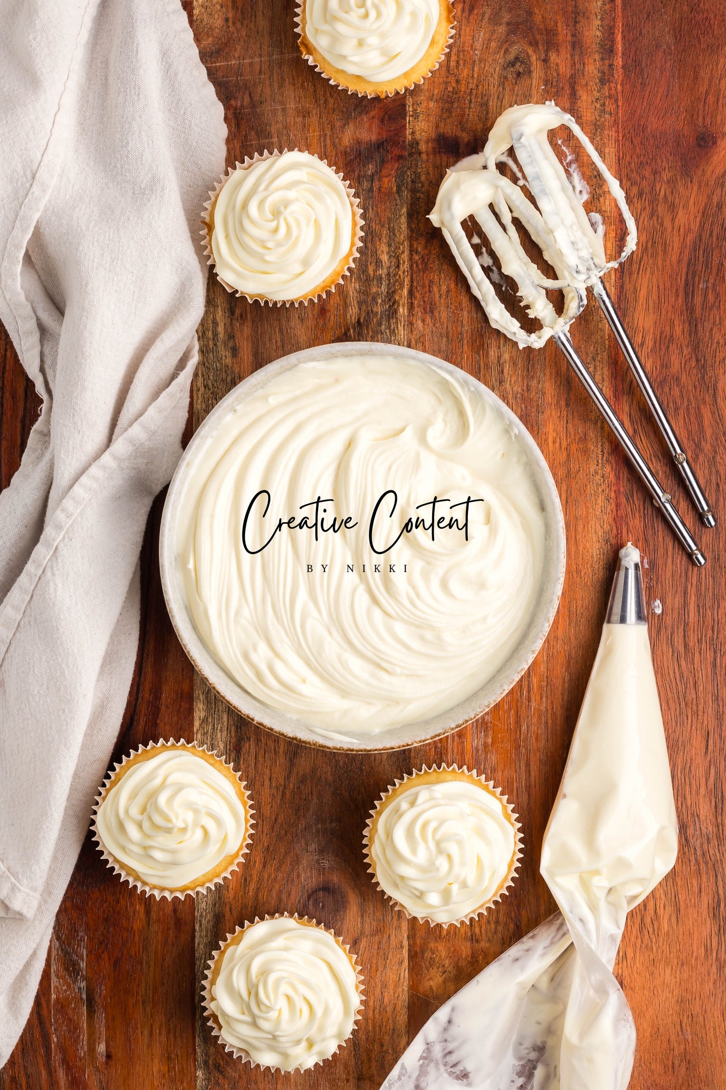 No Butter Cream Cheese Frosting - Set 2 of 2