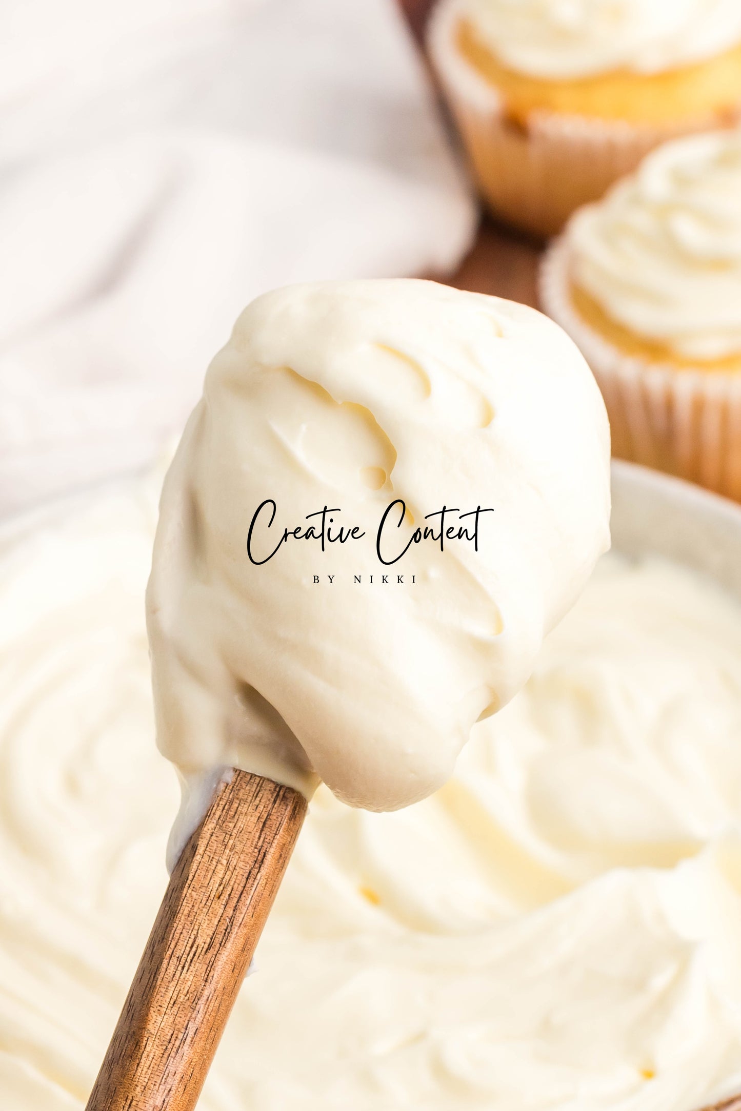 No Butter Cream Cheese Frosting - Set 2 of 2
