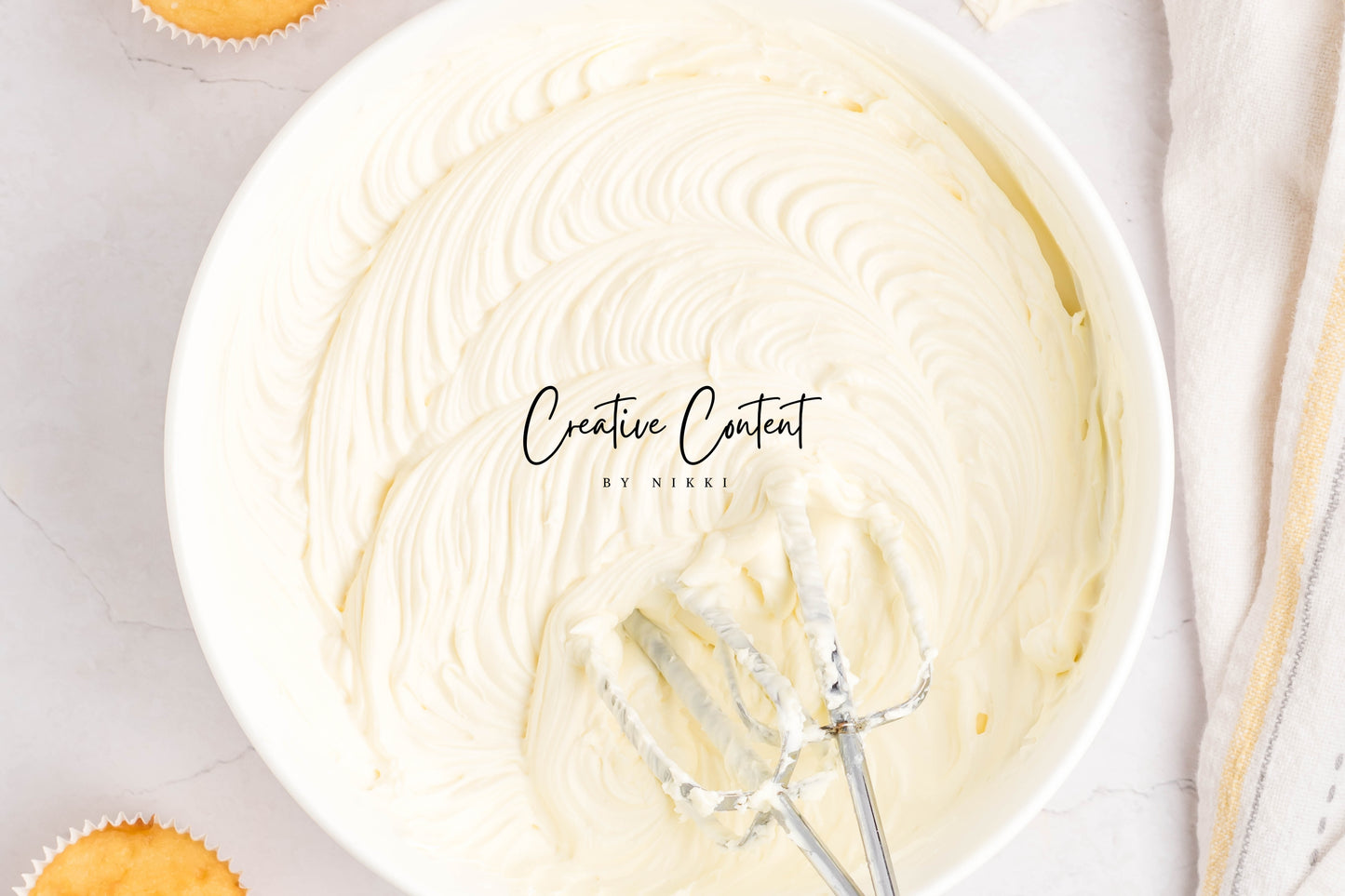 No Butter Cream Cheese Frosting - Set 1 of 2