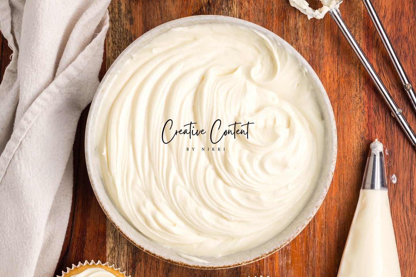 No Butter Cream Cheese Frosting - Set 2 of 2