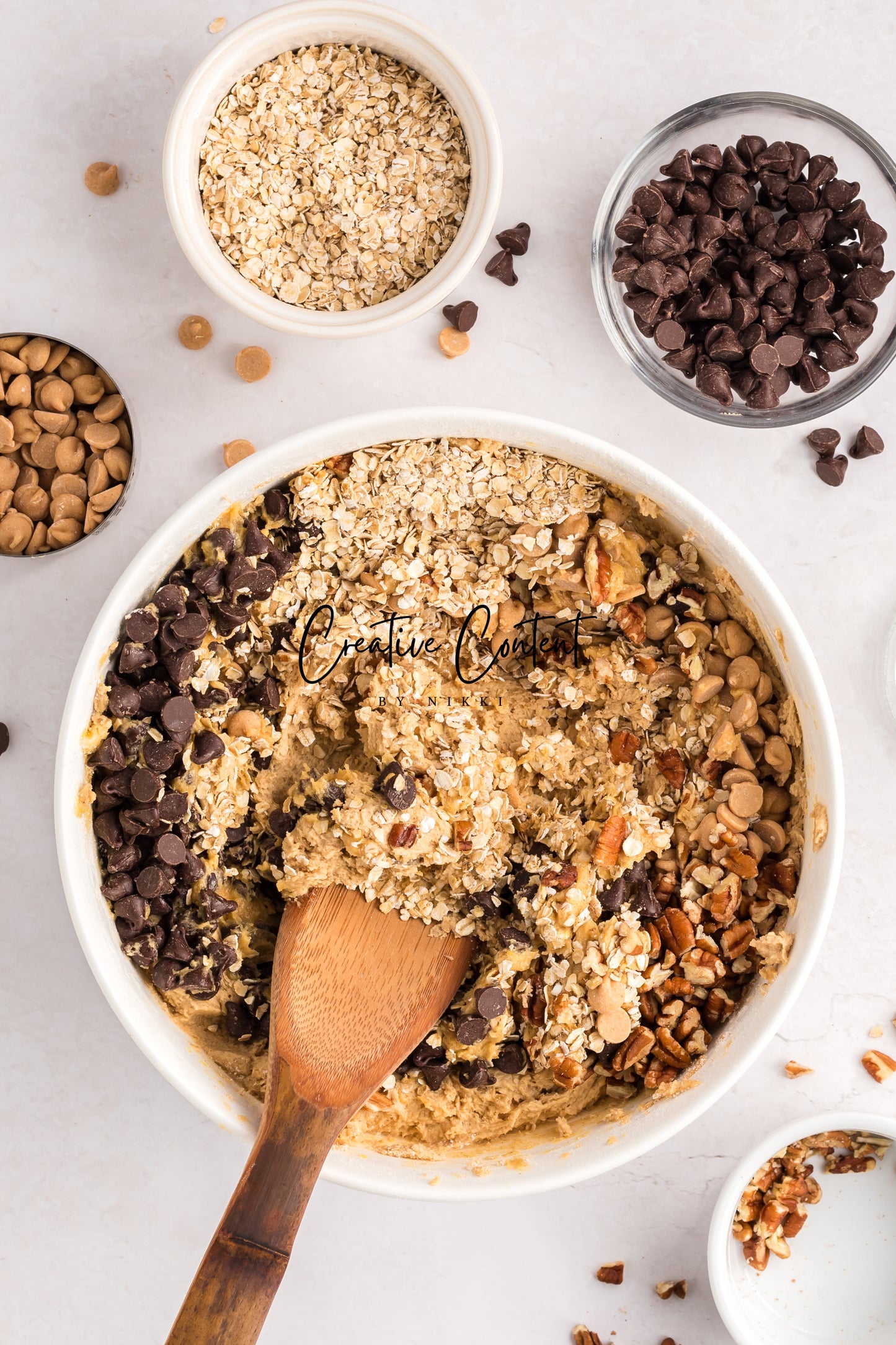 Oatmeal Peanut Butter Chocolate Chip Cookies - Set 2 of 2
