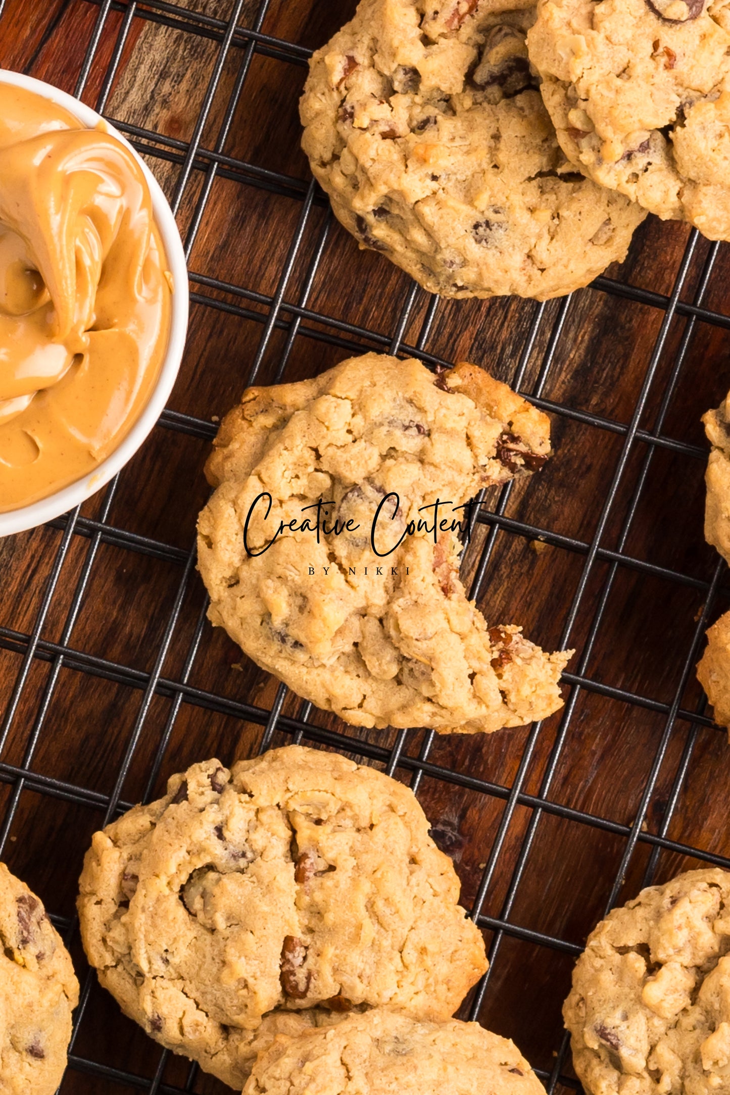 Oatmeal Peanut Butter Chocolate Chip Cookies - Set 2 of 2
