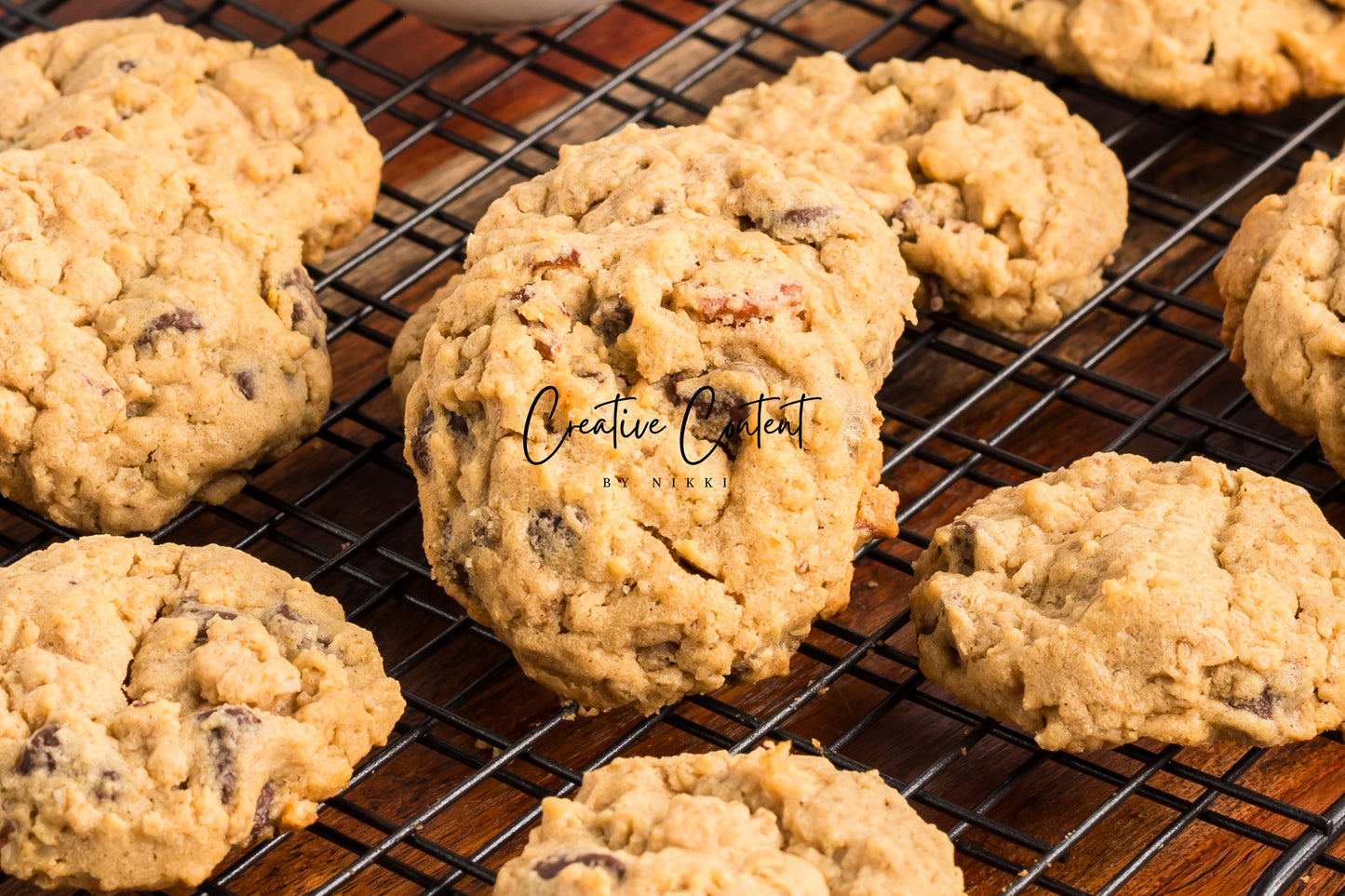 Oatmeal Peanut Butter Chocolate Chip Cookies - Set 2 of 2