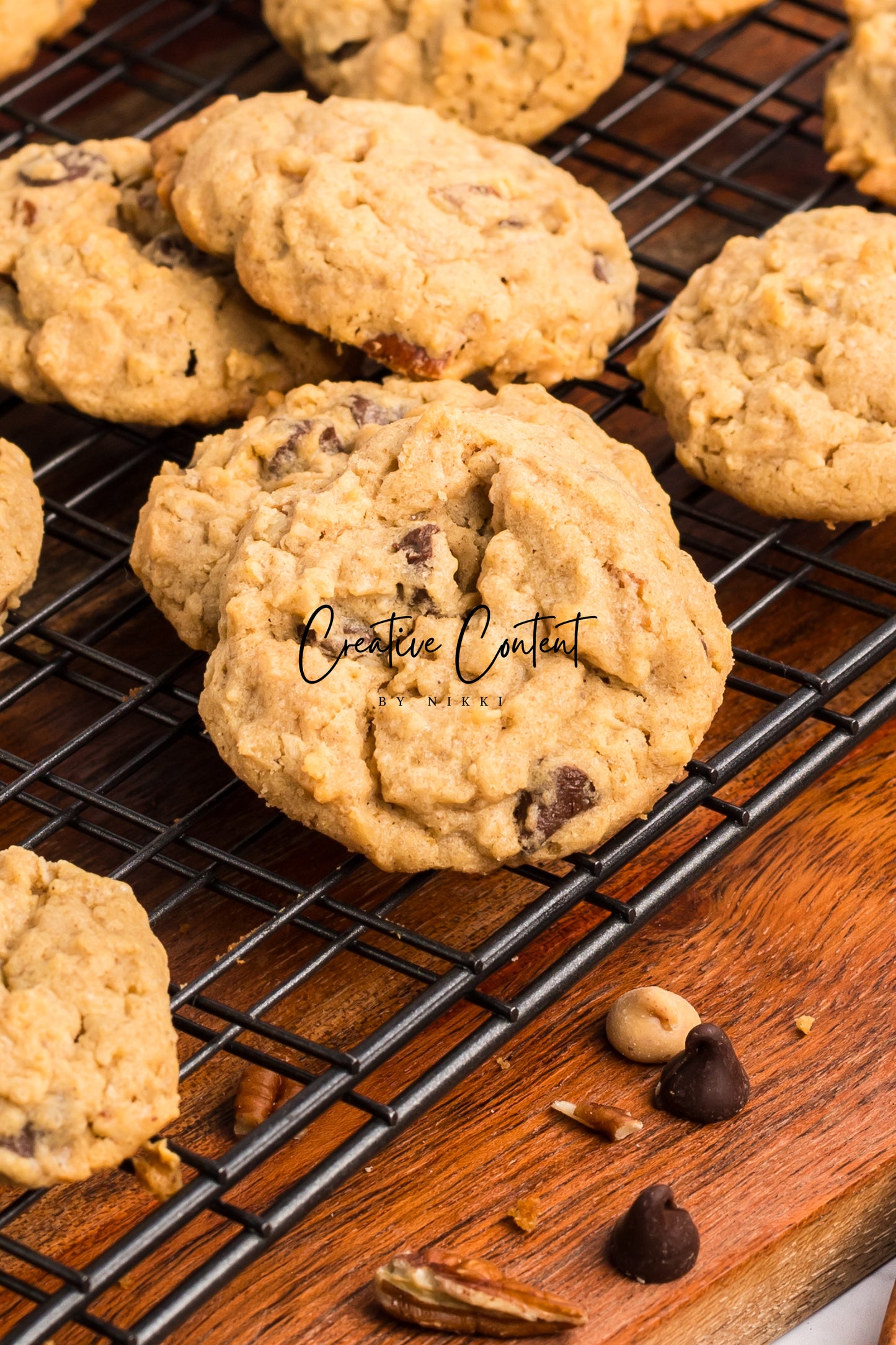 Oatmeal Peanut Butter Chocolate Chip Cookies - Set 2 of 2