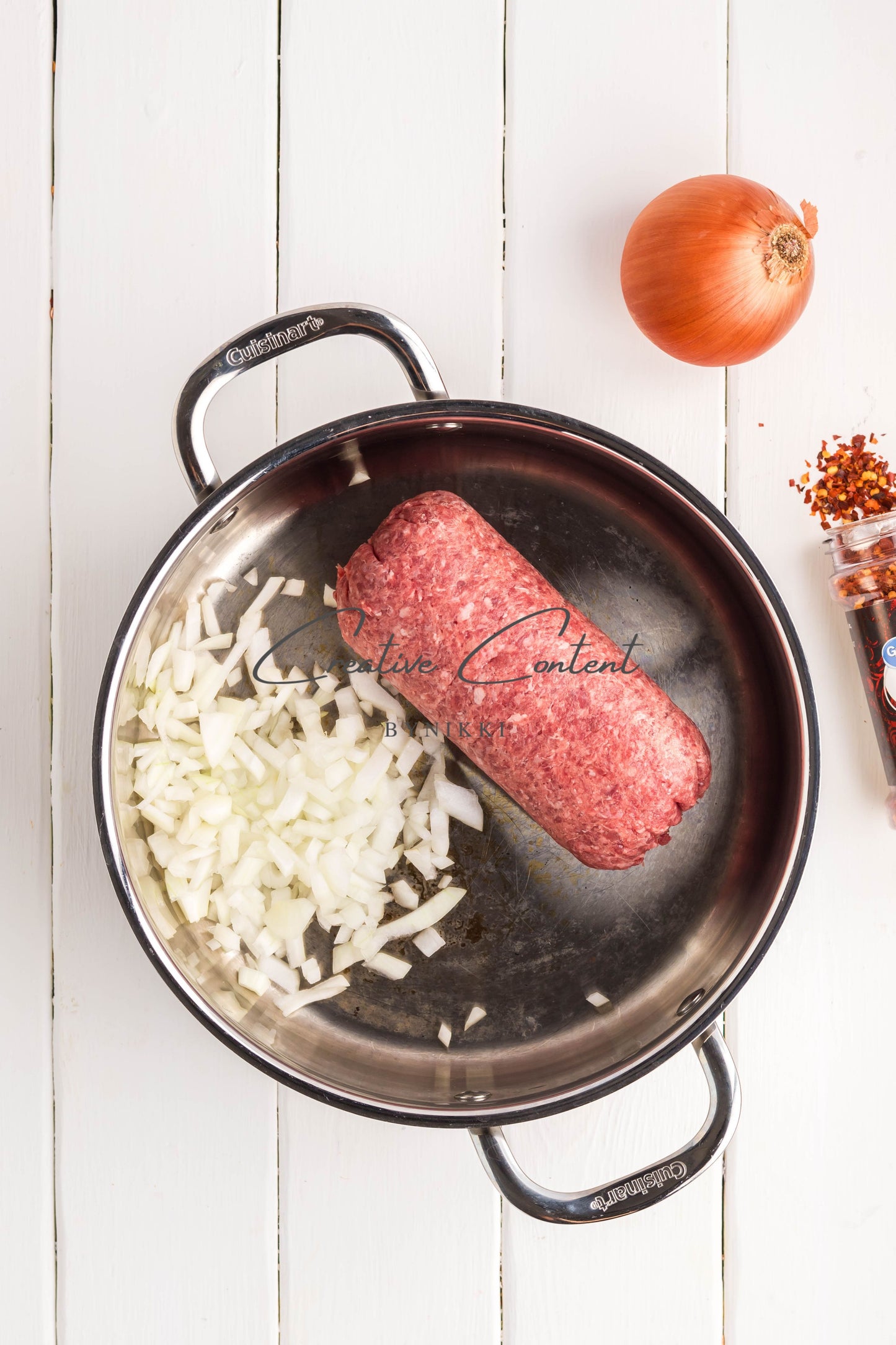 One Pan Cheeseburger Rice  -  Exclusive