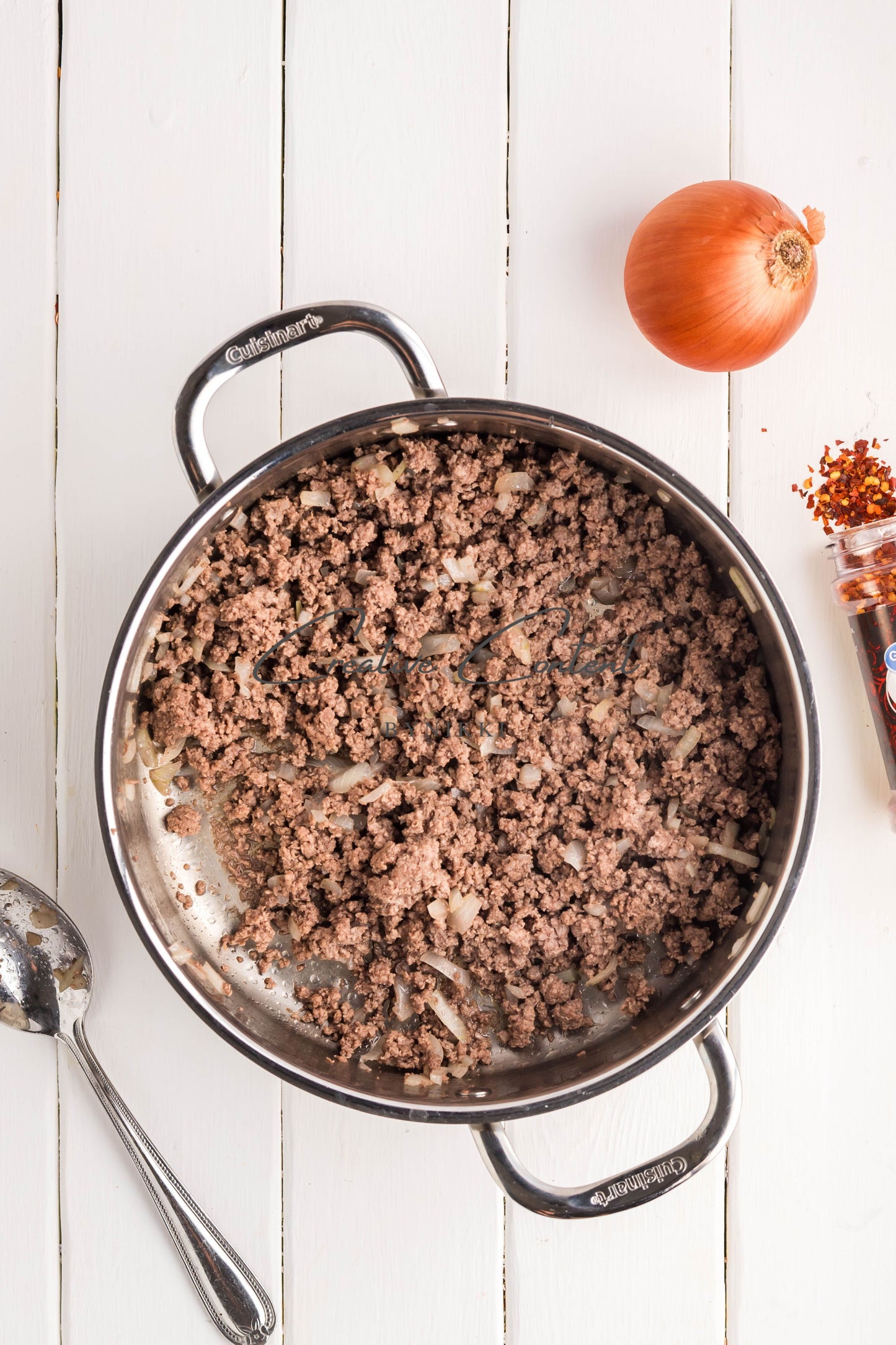 One Pan Cheeseburger Rice  -  Exclusive