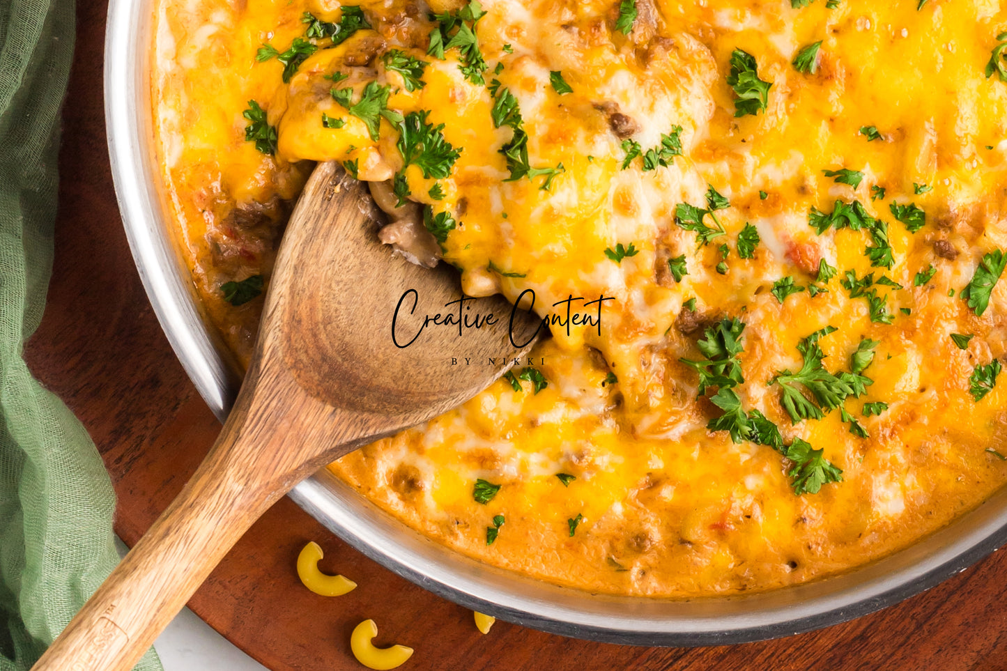 One Pot Cheeseburger Casserole - Exclusive