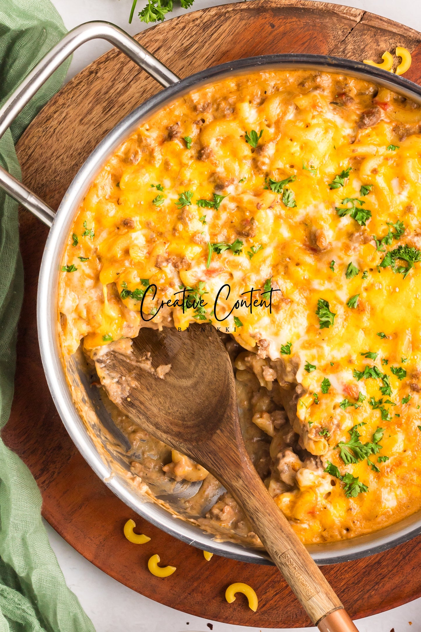 One Pot Cheeseburger Casserole - Exclusive