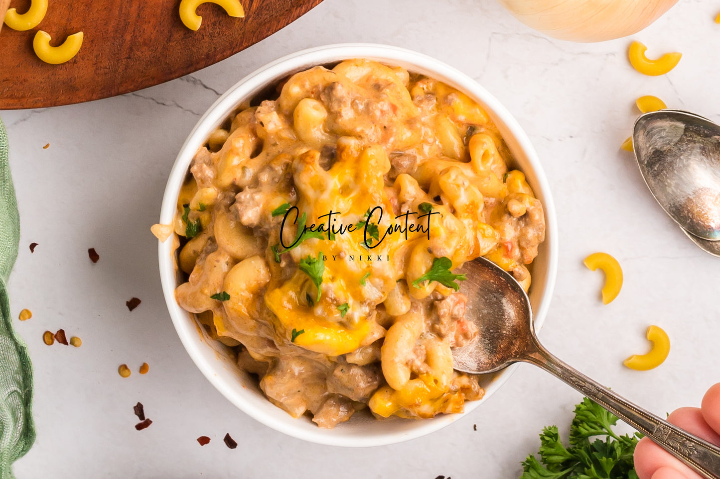 One Pot Cheeseburger Casserole - Exclusive