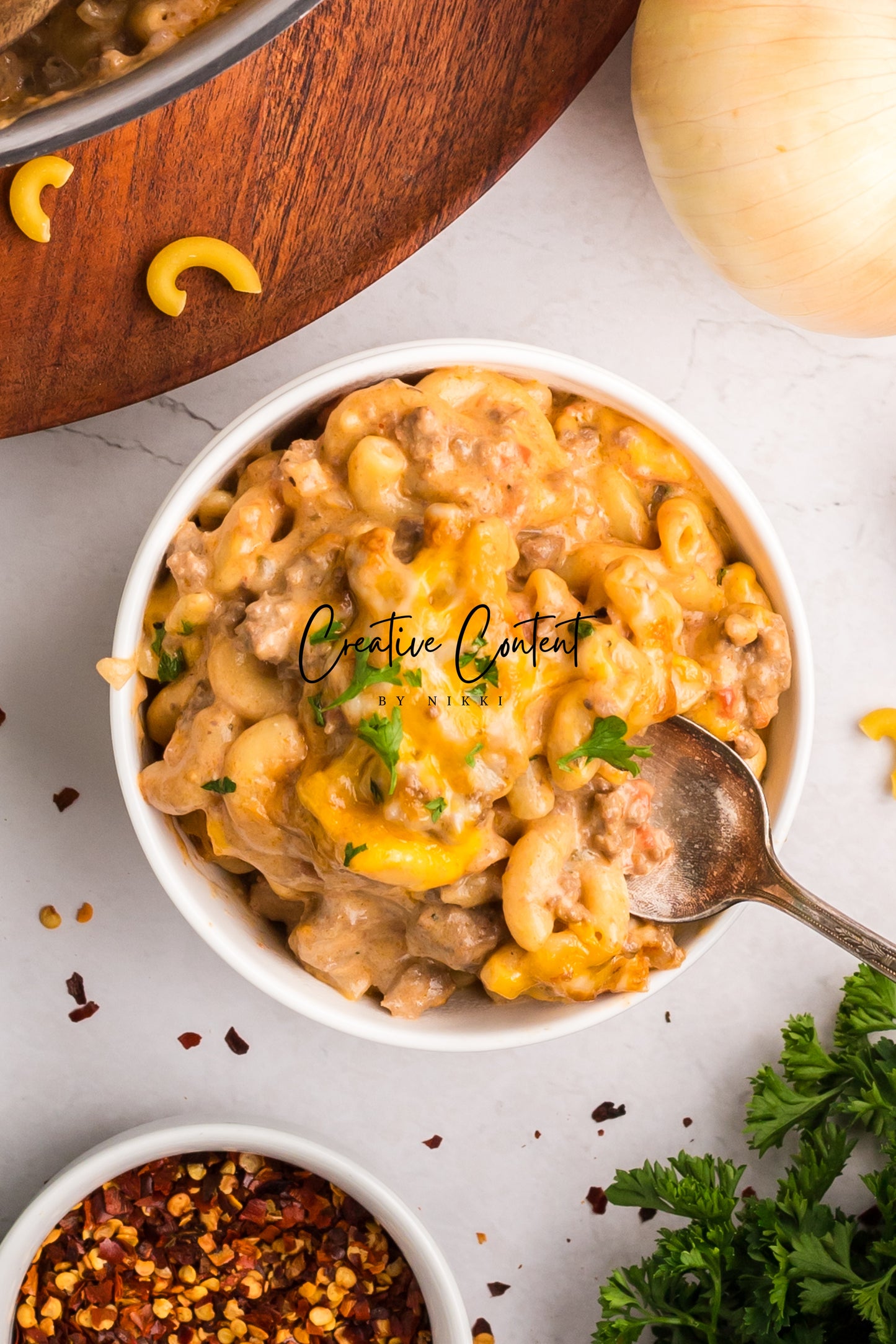 One Pot Cheeseburger Casserole - Exclusive