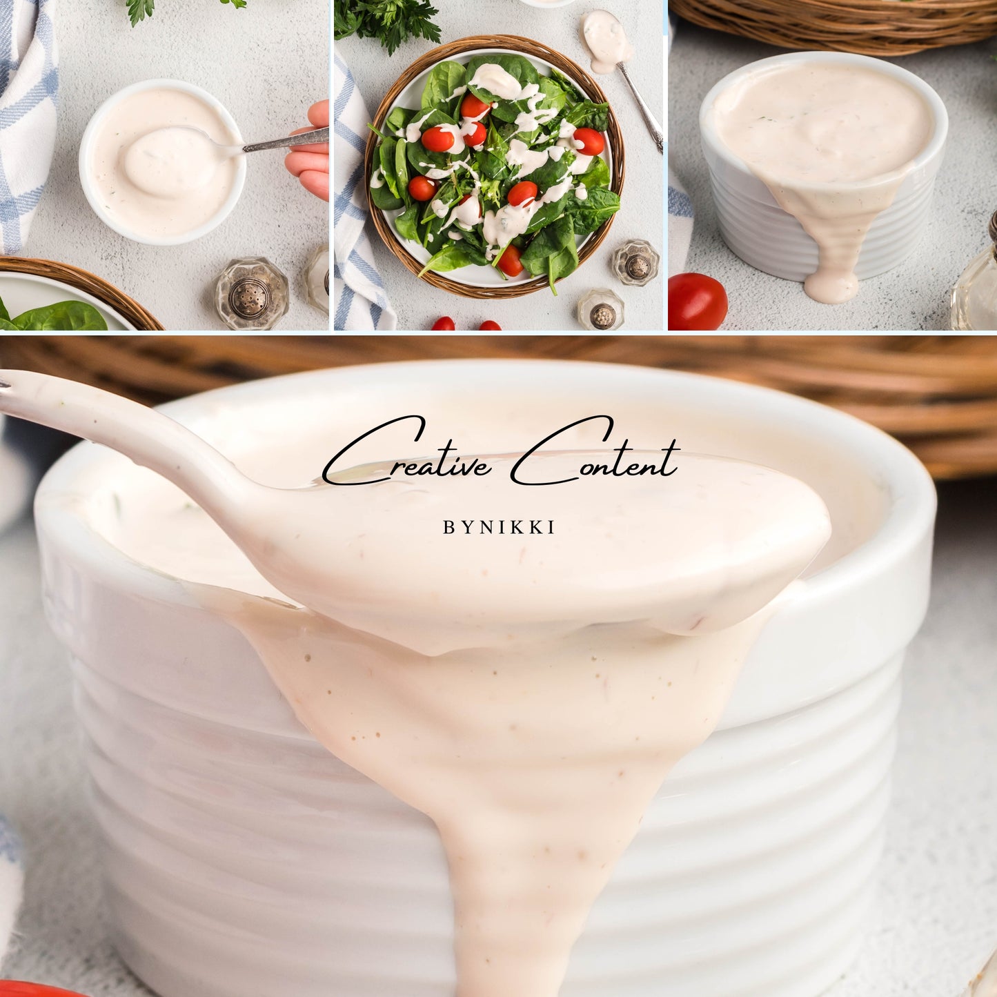 Mayonnaise Salad Dressing - Set 1 of 2