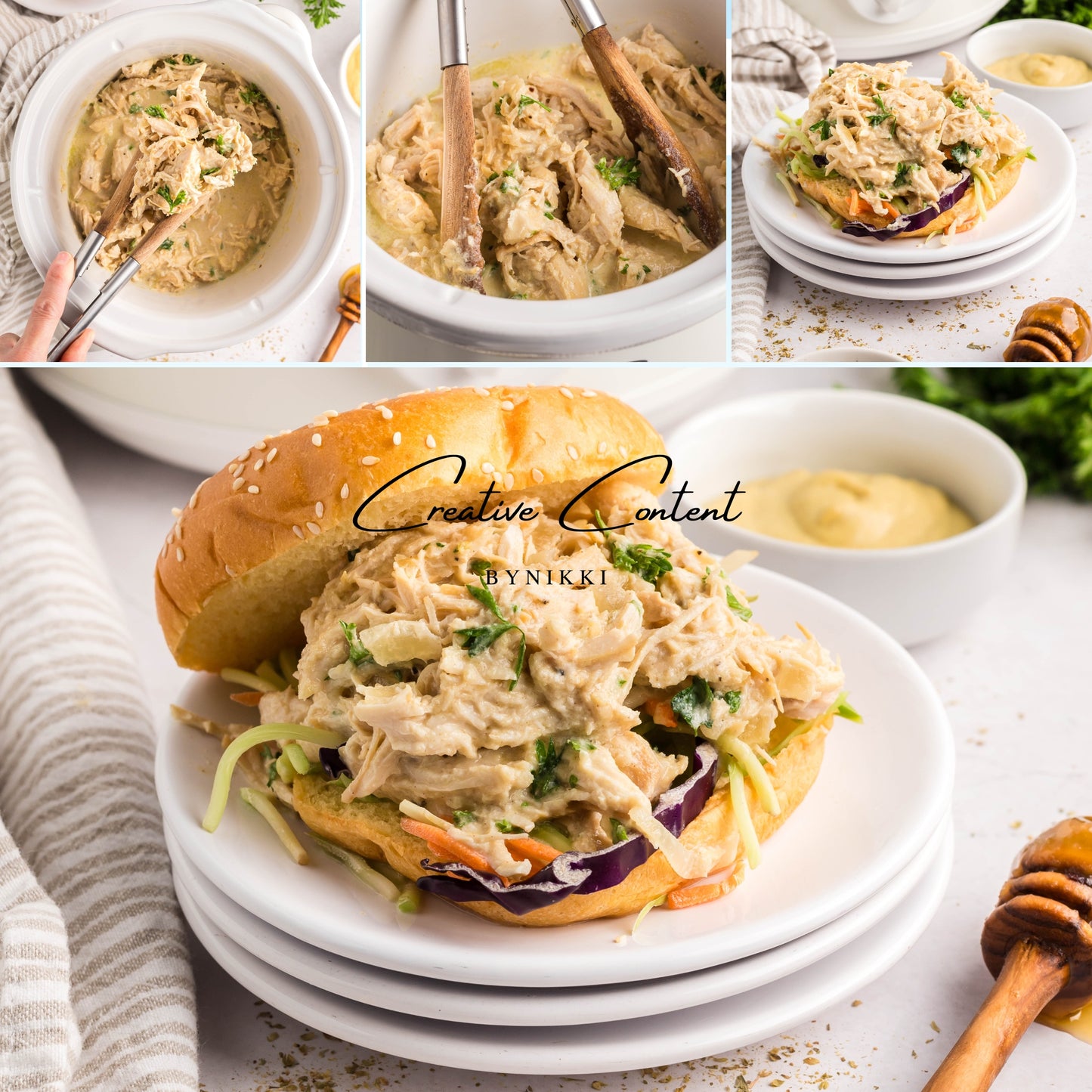 Crockpot Honey Mustard Chicken - Set 1 of 2