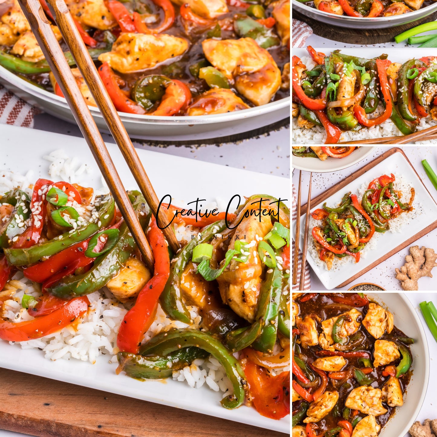 Black Pepper Chicken - Set 1 of 2