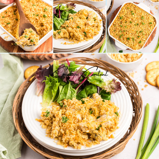 Ritz Cracker Chicken Casserole - Exclusive