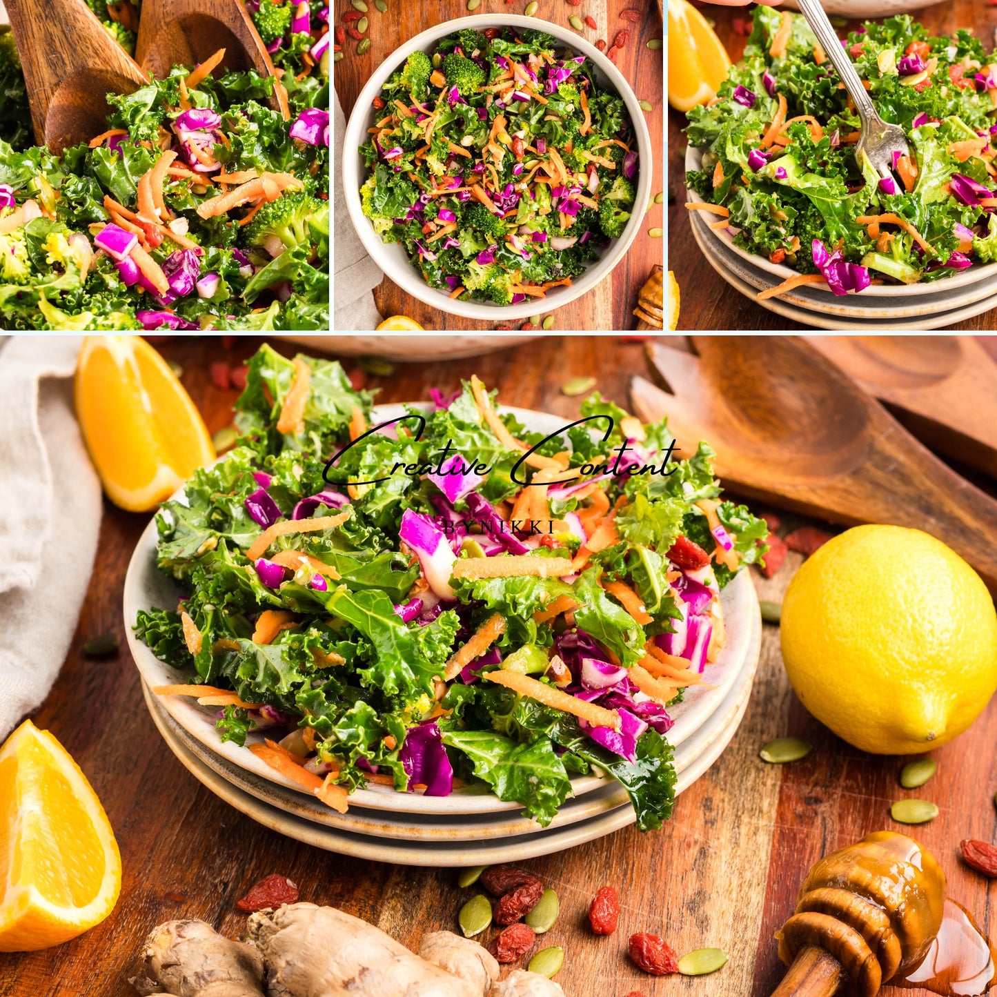 Chopped Kale Salad - Set 2 of 2