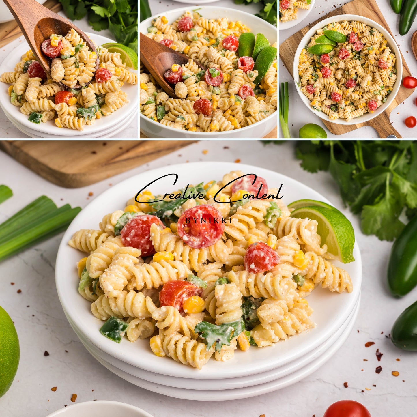 Elote Pasta Salad - Set 1 of 2