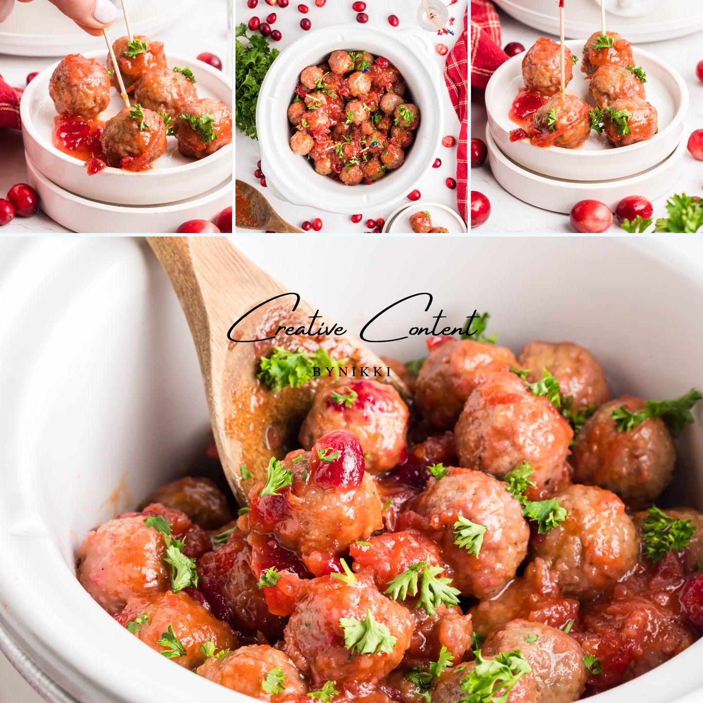 Cranberry Meatballs - Set 1 of 2