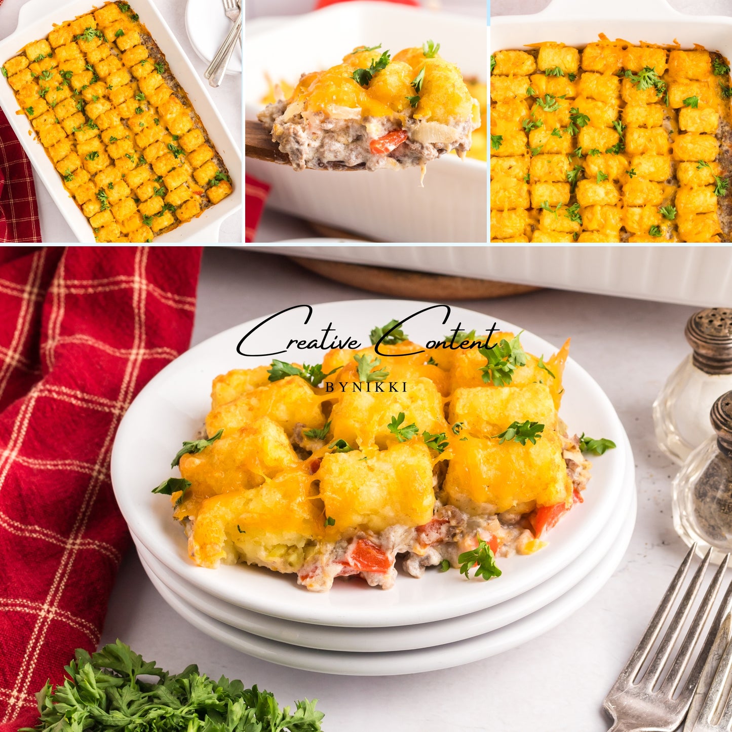 Tater Tot Casserole - Set 1 of 2