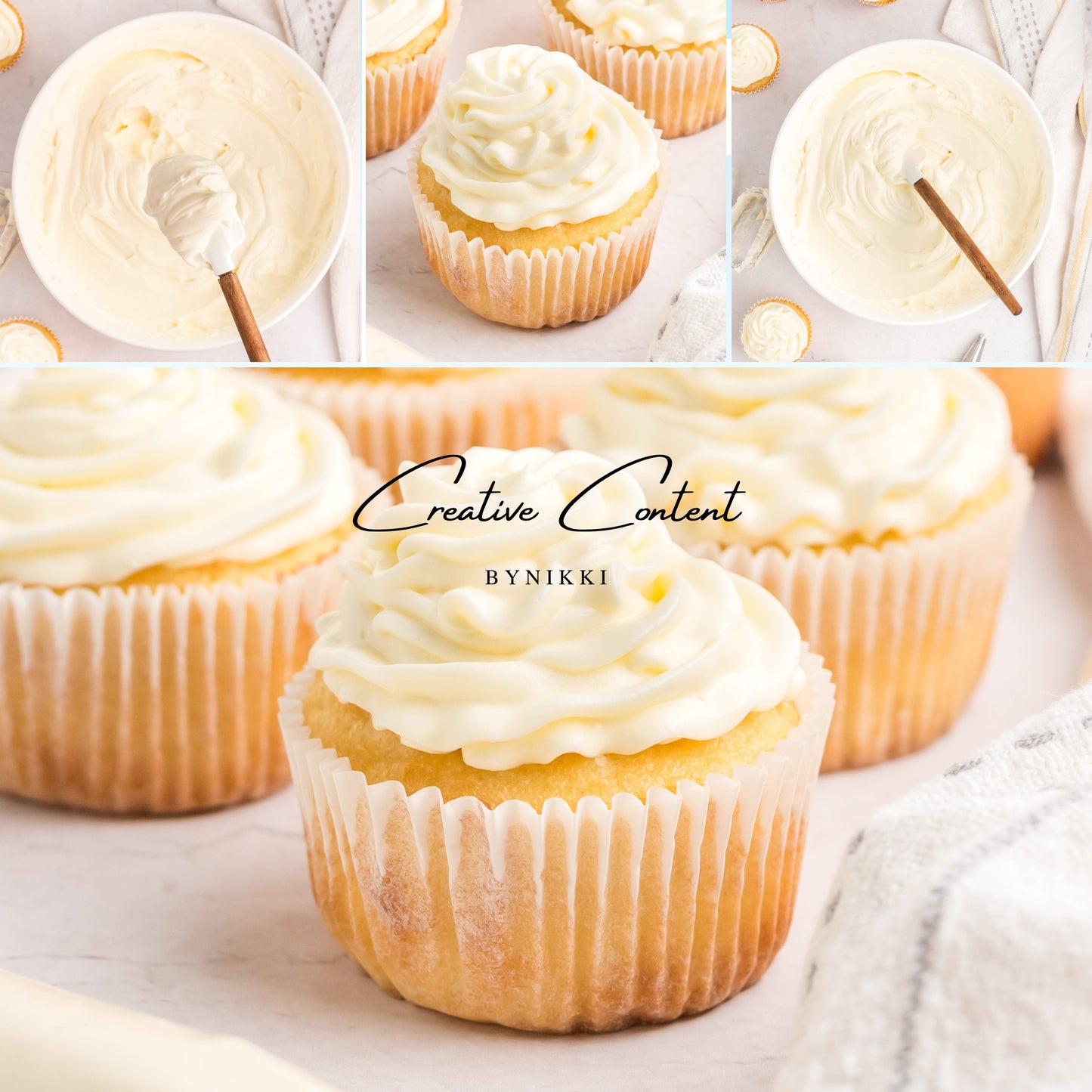 No Butter Cream Cheese Frosting - Set 1 of 2
