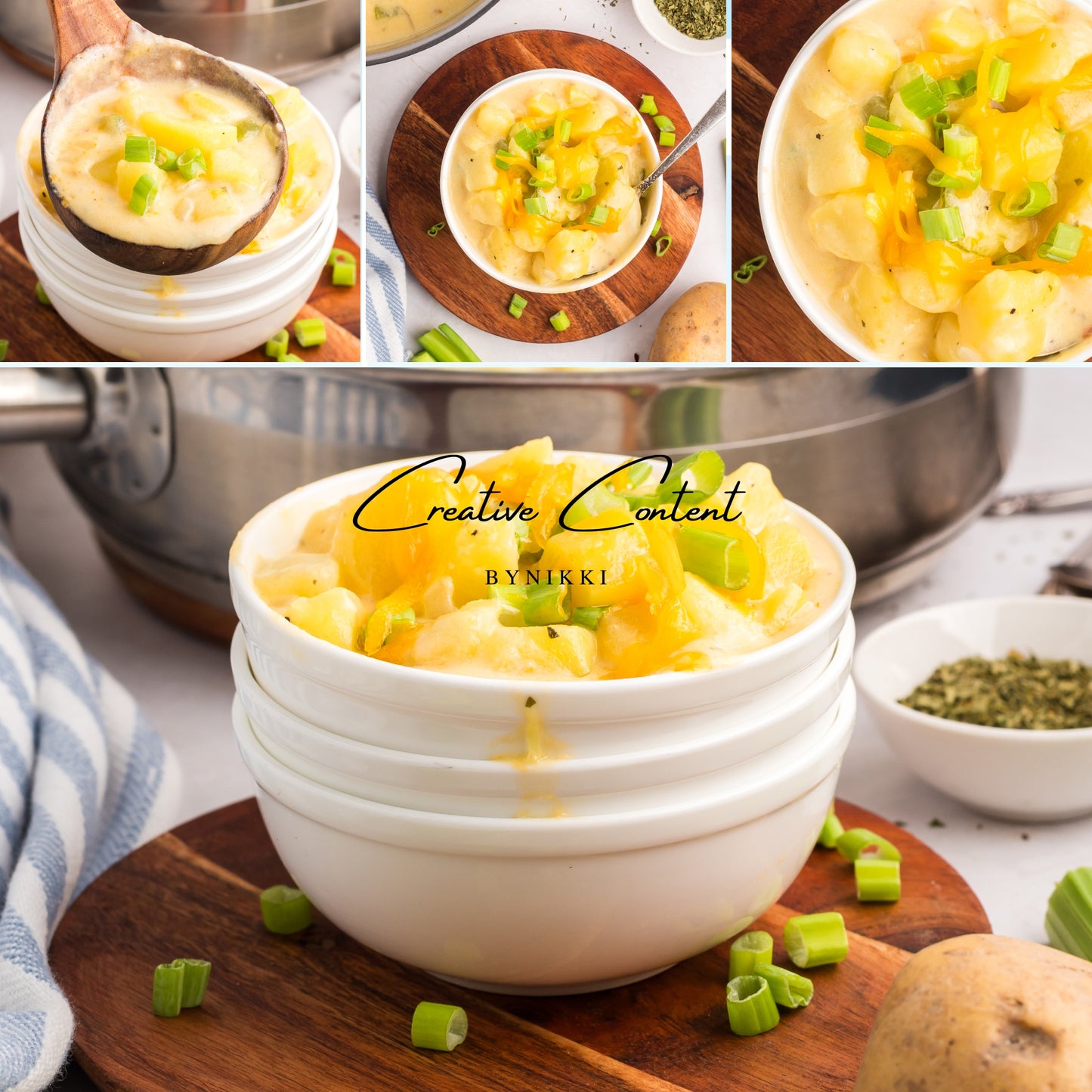 Cheesy Potato Soup - Set 1 of 2