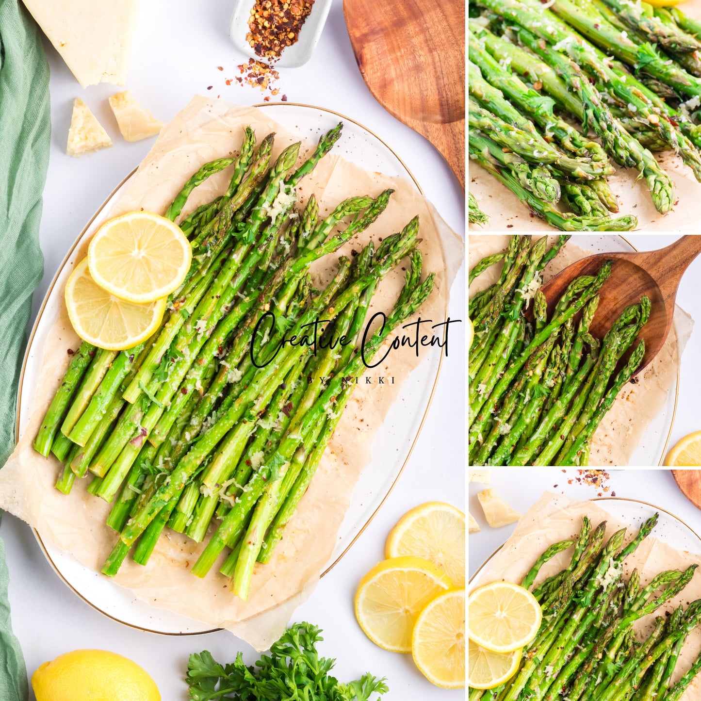Easy Oven Roasted Asparagus - Set 1 of 2