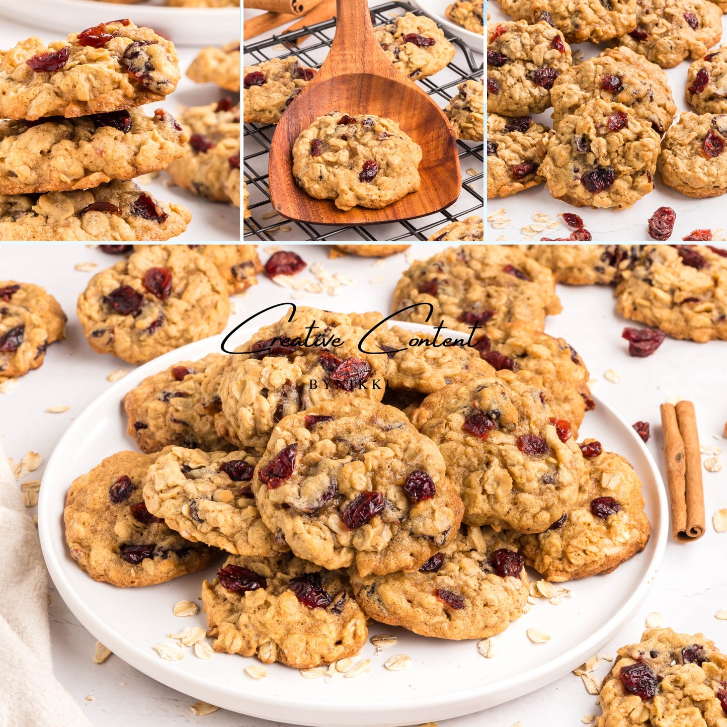 Cranberry Oatmeal Cookies - Set 1 of 2
