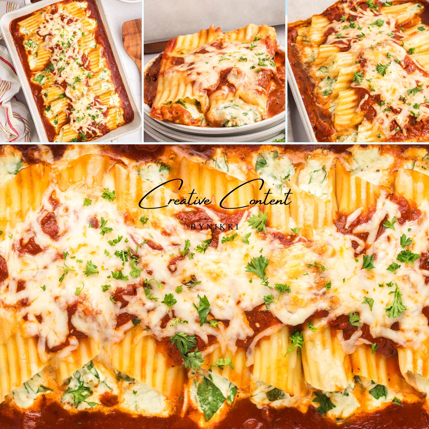 Manicotti - Set 1 of 2
