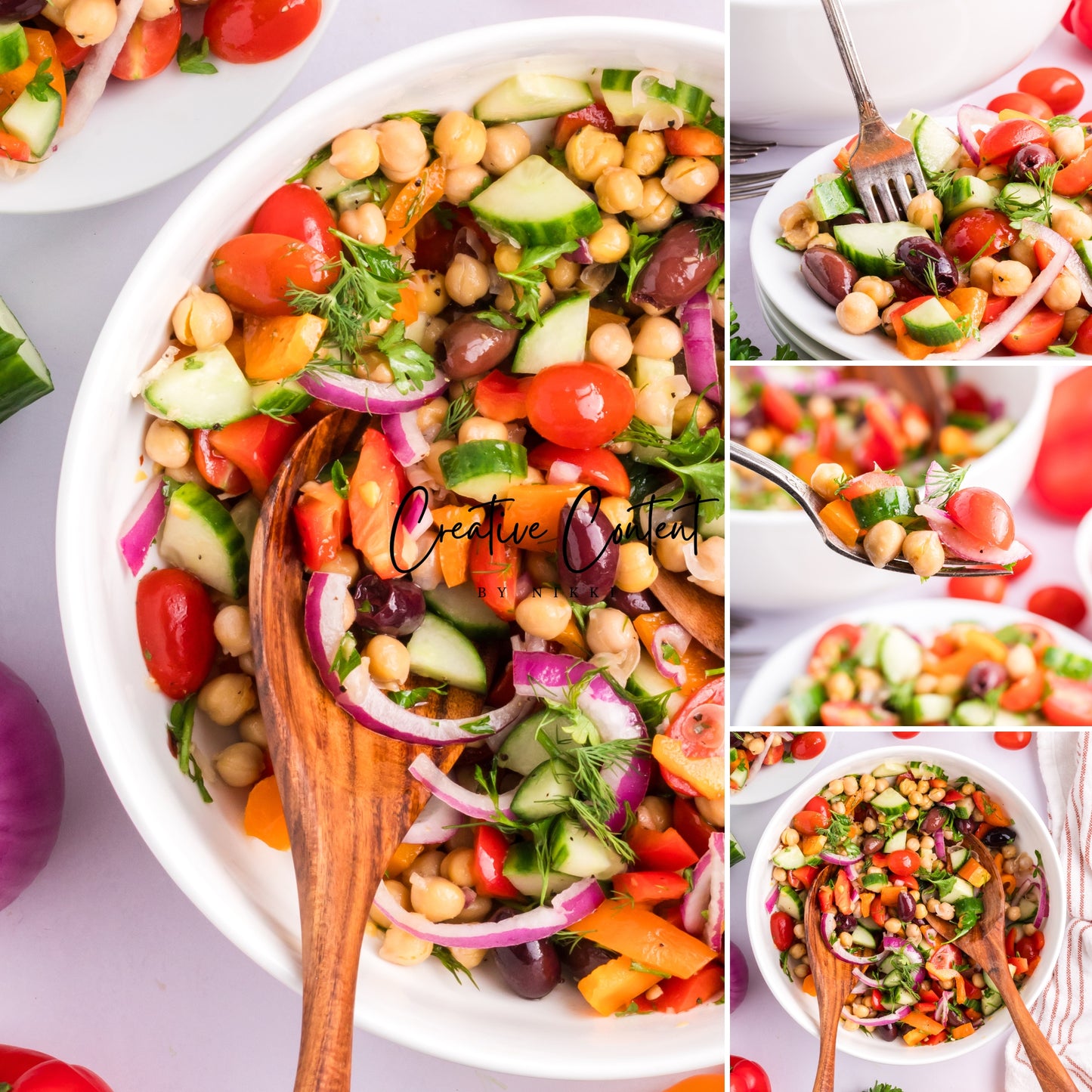 Chickpea Salad - Set 1 of 2