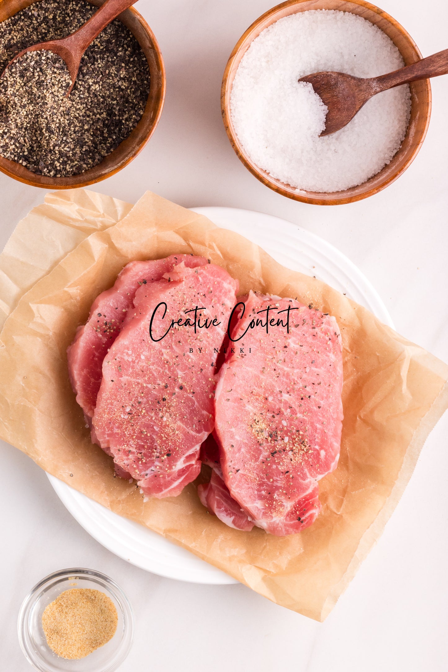 Pan Seared Pork Chops - Set 1 of 2