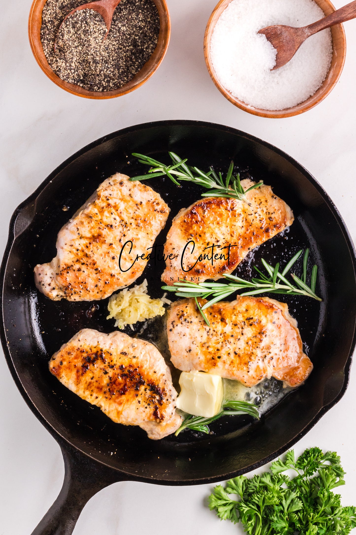 Pan Seared Pork Chops - Set 1 of 2