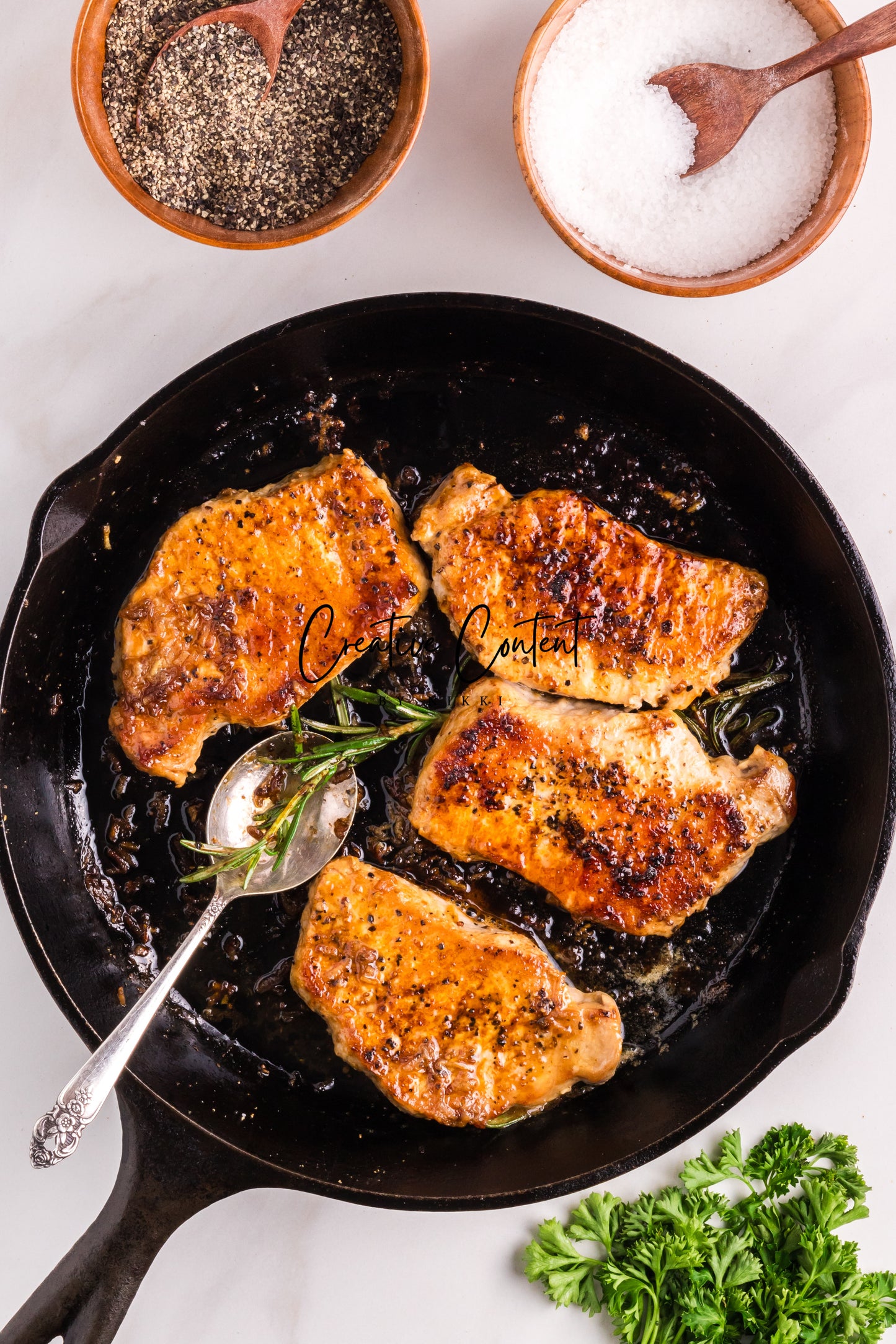 Pan Seared Pork Chops - Set 1 of 2
