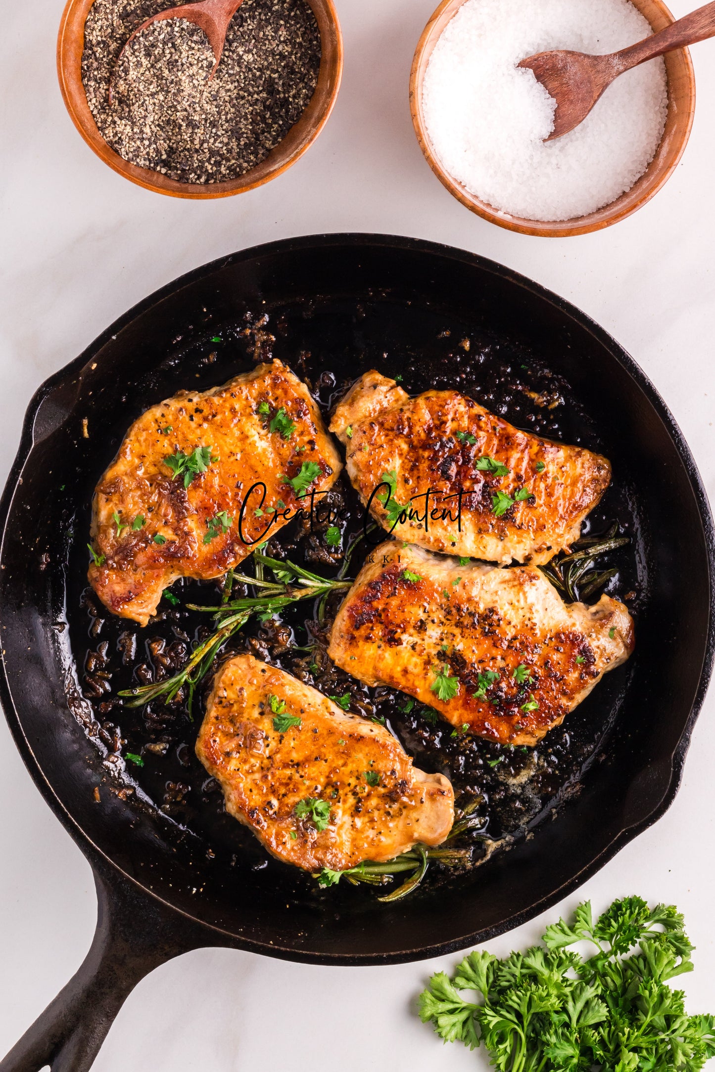 Pan Seared Pork Chops - Set 1 of 2