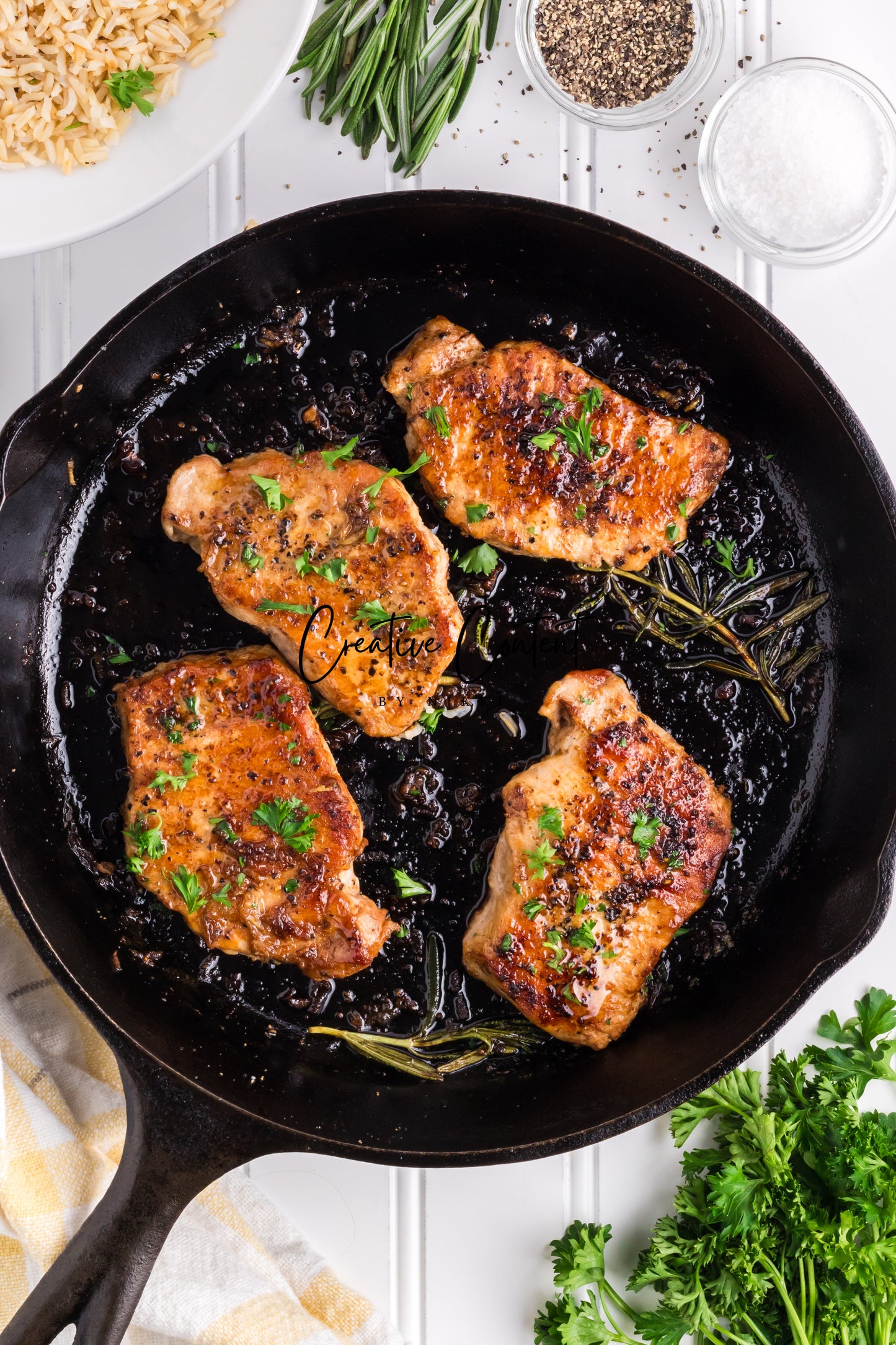 Pan Seared Pork Chops - Set 1 of 2
