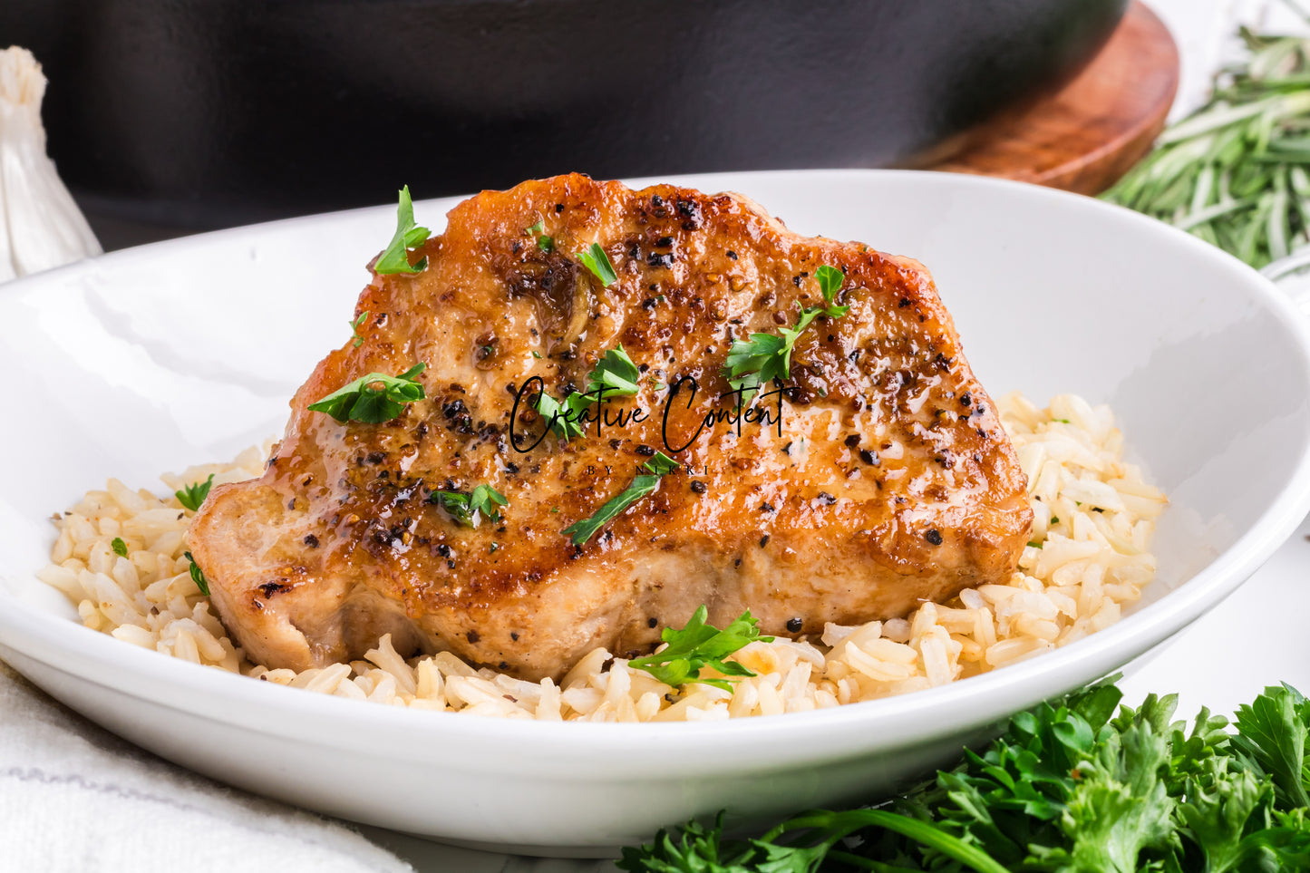 Pan Seared Pork Chops - Set 1 of 2
