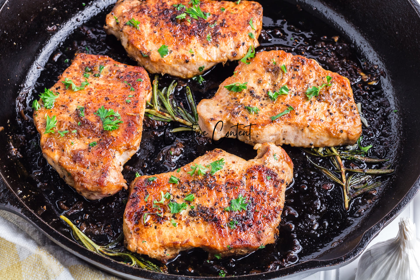 Pan Seared Pork Chops - Set 1 of 2