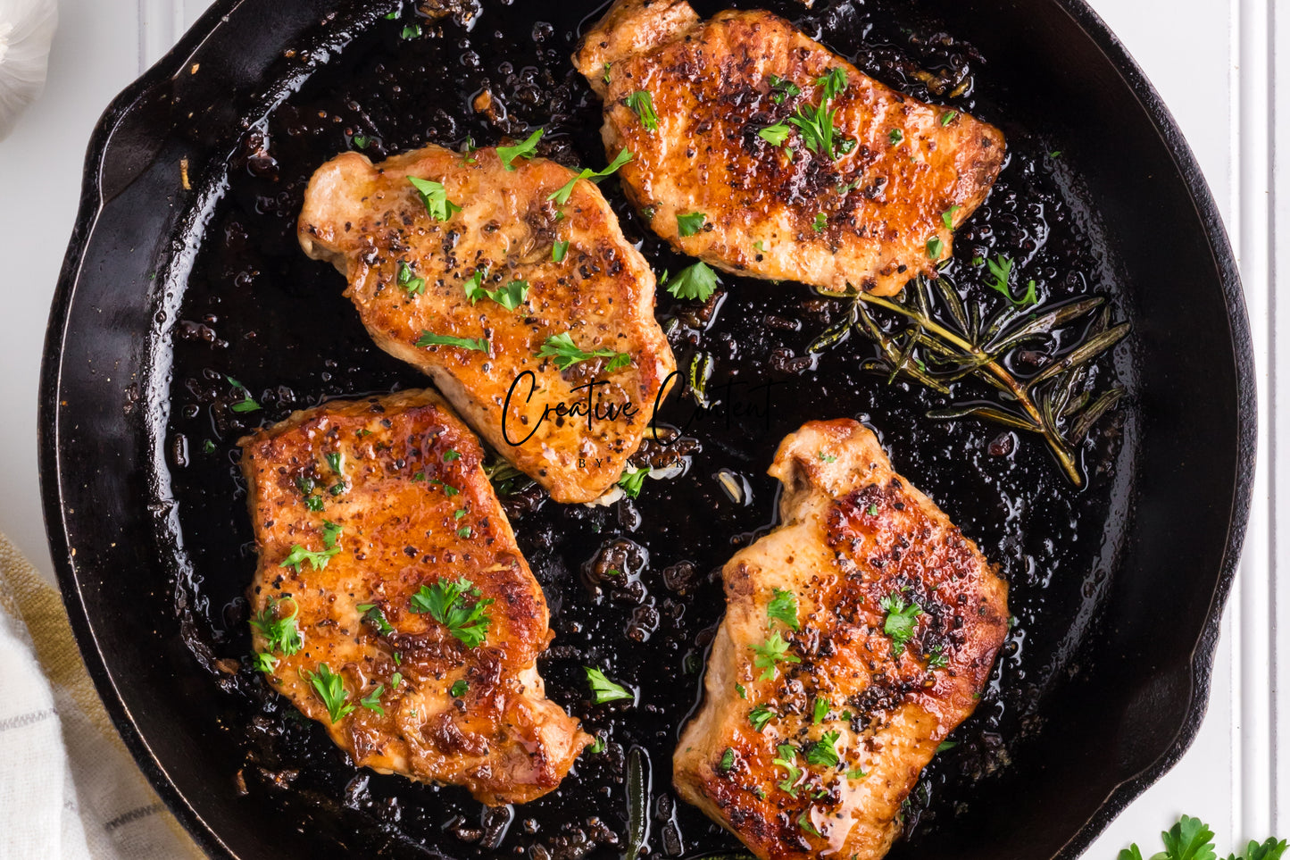 Pan Seared Pork Chops - Set 1 of 2