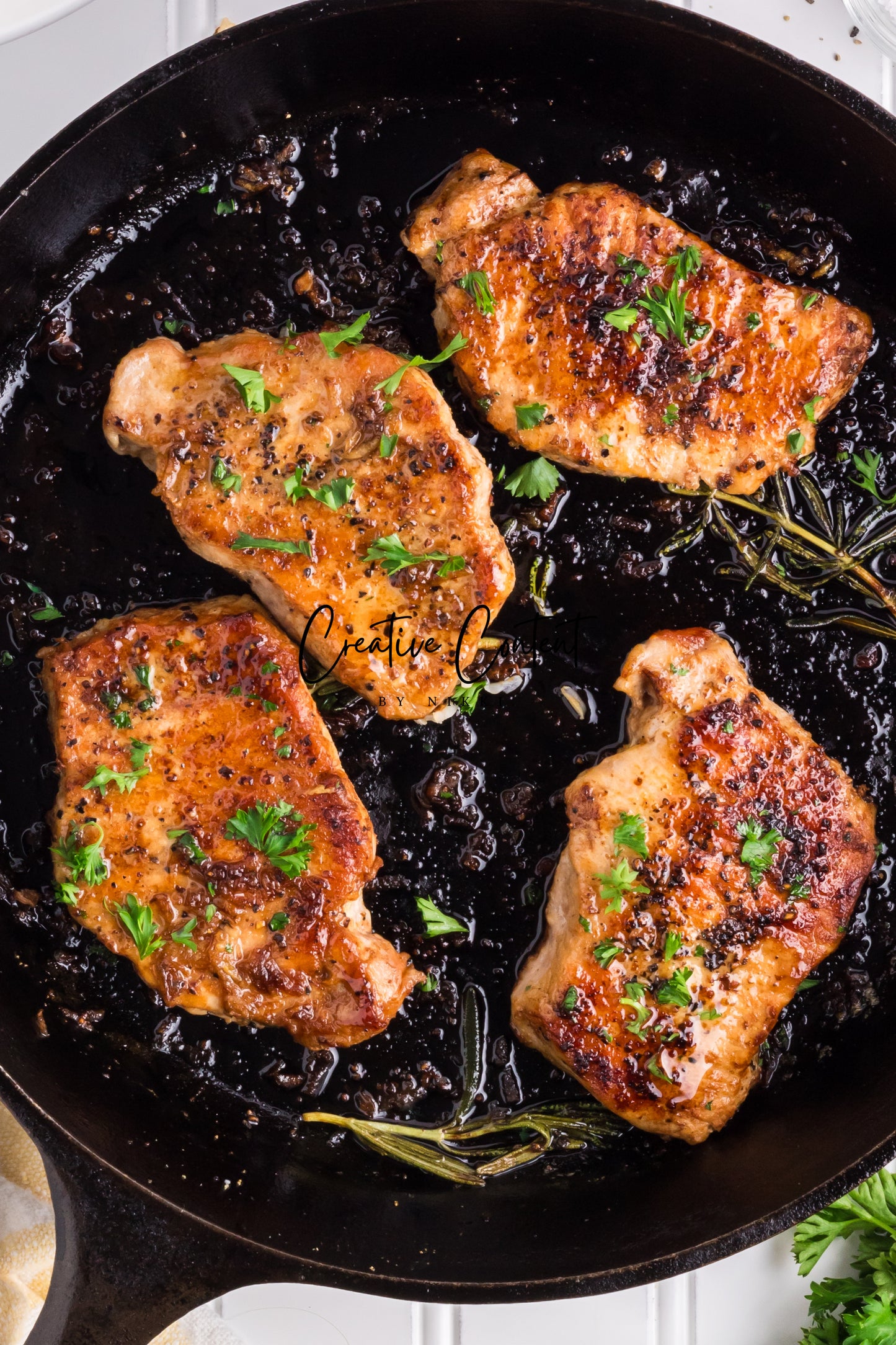 Pan Seared Pork Chops - Set 1 of 2