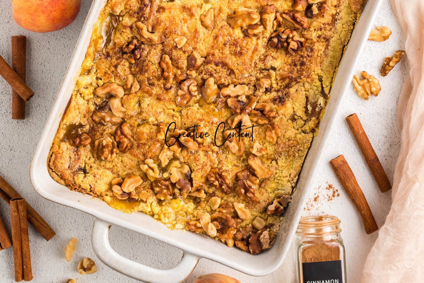 Peach Dump Cake - Exclusive