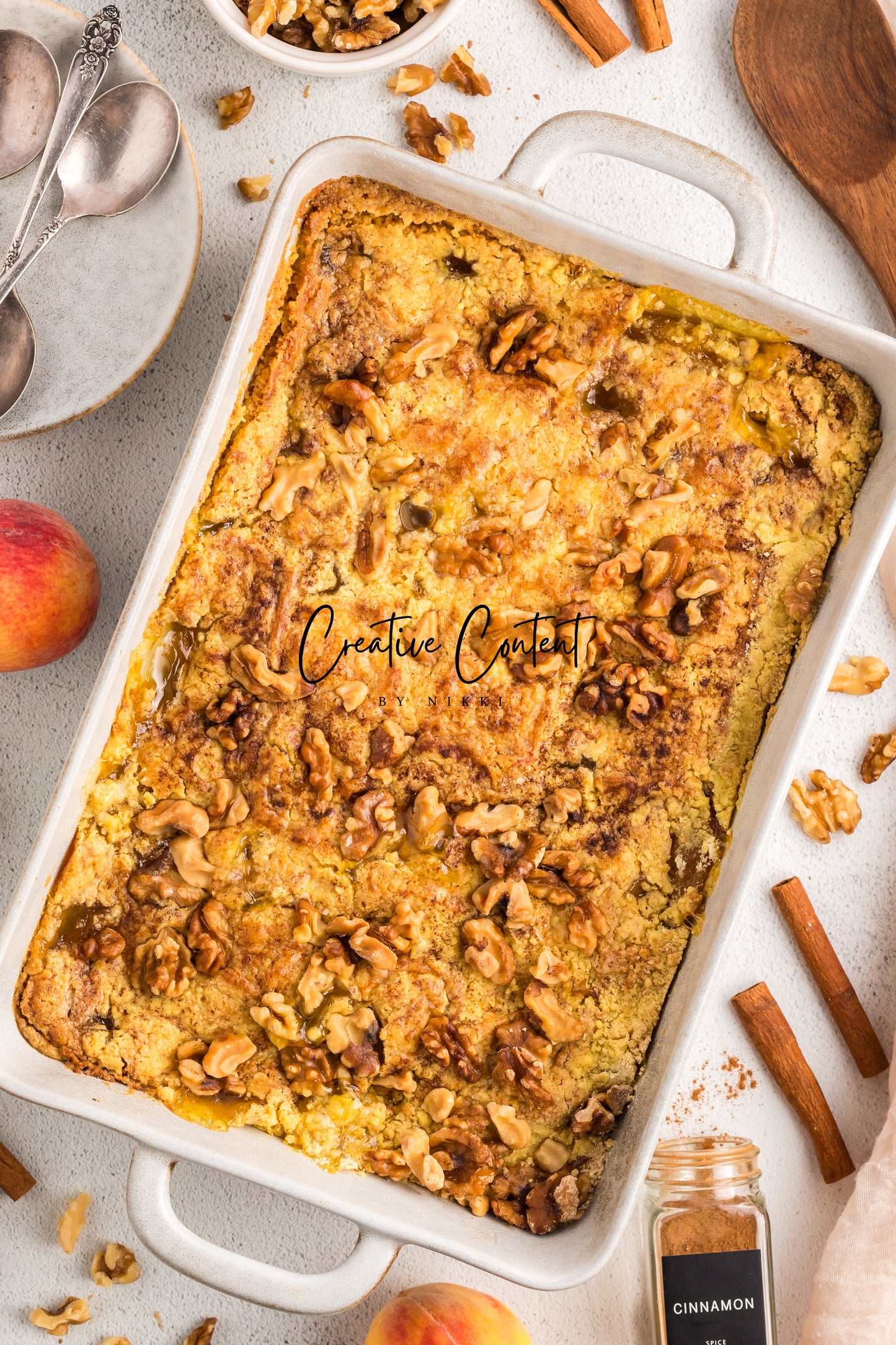 Peach Dump Cake - Exclusive
