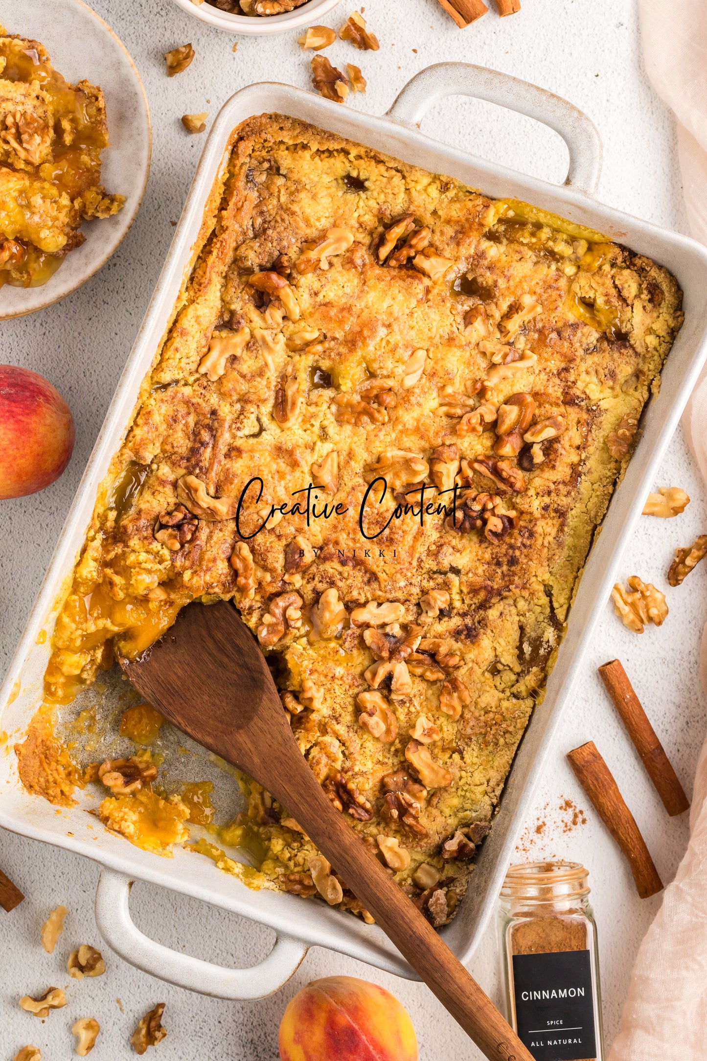 Peach Dump Cake - Exclusive