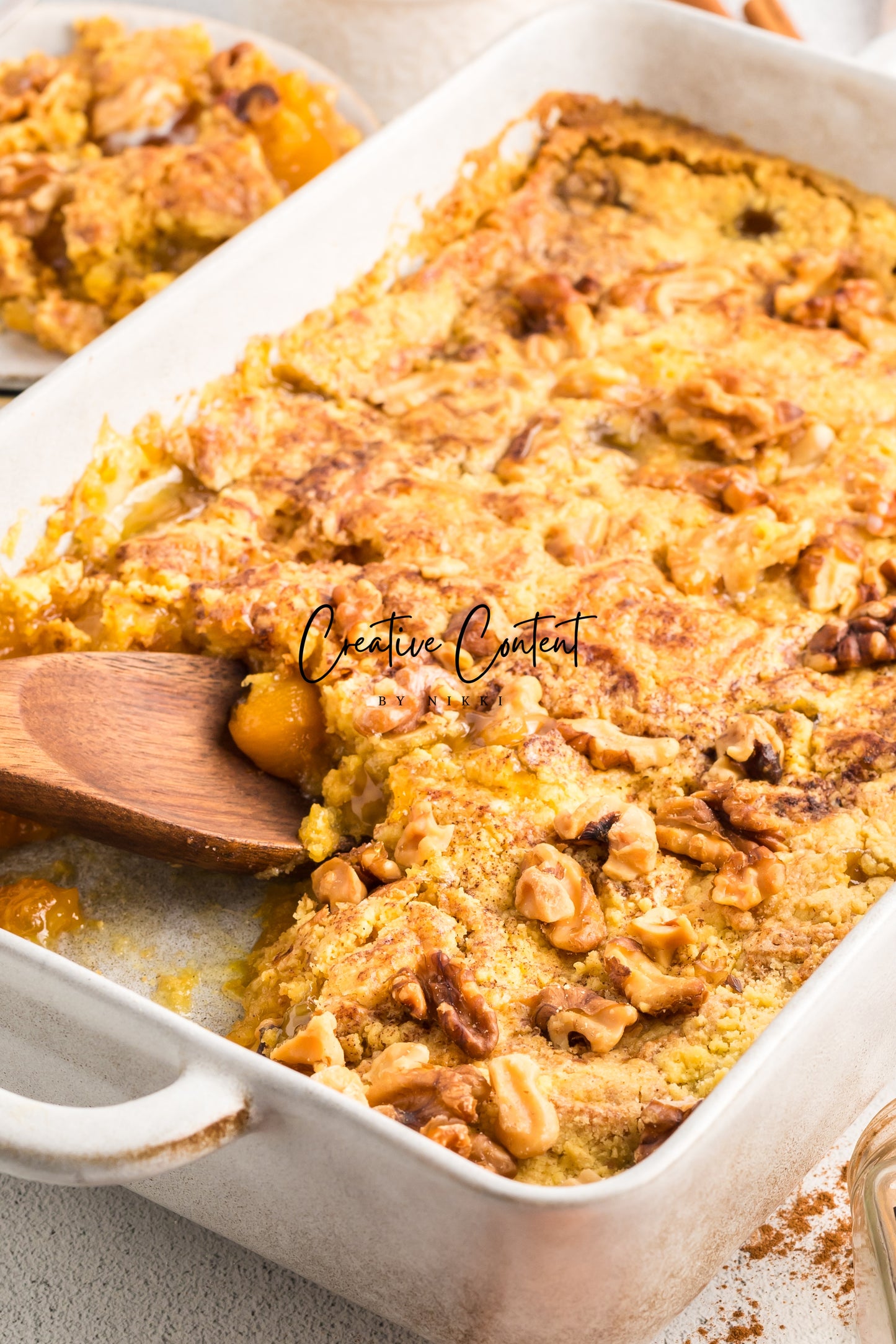 Peach Dump Cake - Exclusive