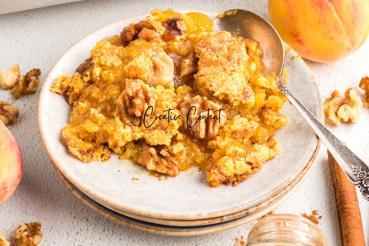 Peach Dump Cake - Exclusive