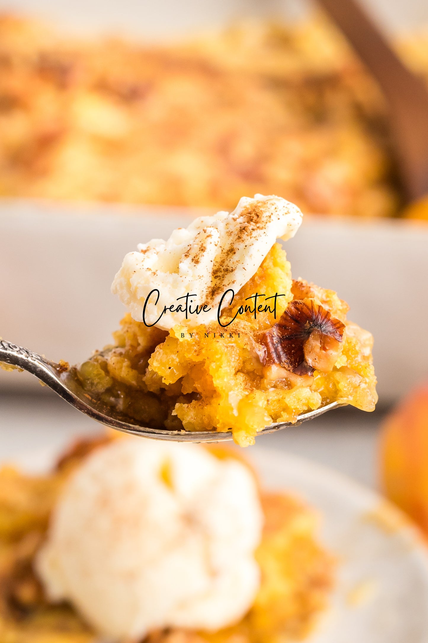 Peach Dump Cake - Exclusive